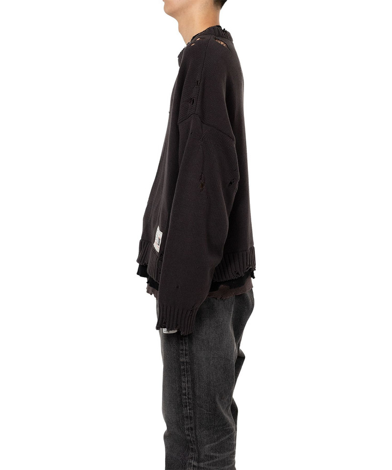 Triple Layered Knit Sweater 4