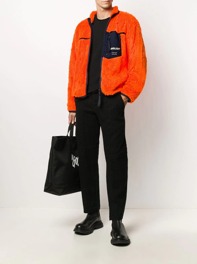 Ambush zip-up fleece sweatshirt outlook