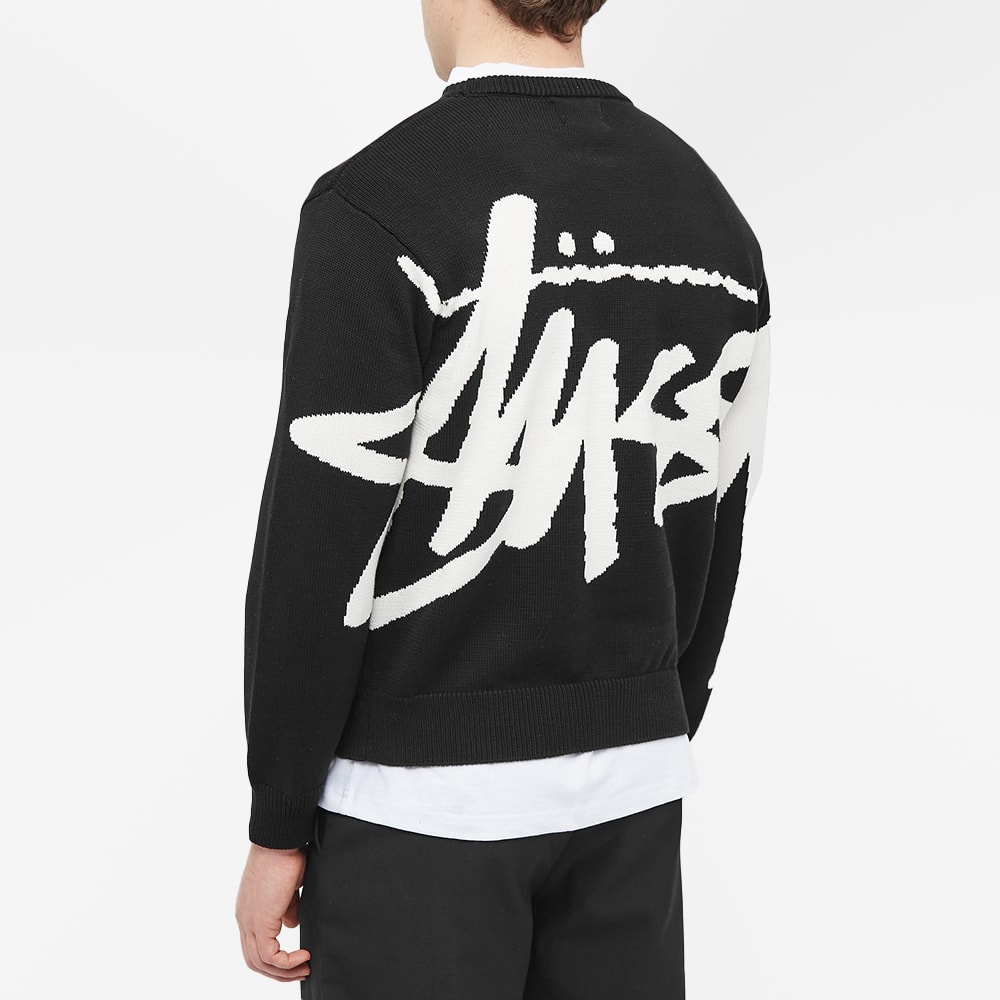 トップス 00s stussy border crew neck sweat shirt 00s STUSSY BORDER CREW NECK SWEAT | GALAXIES