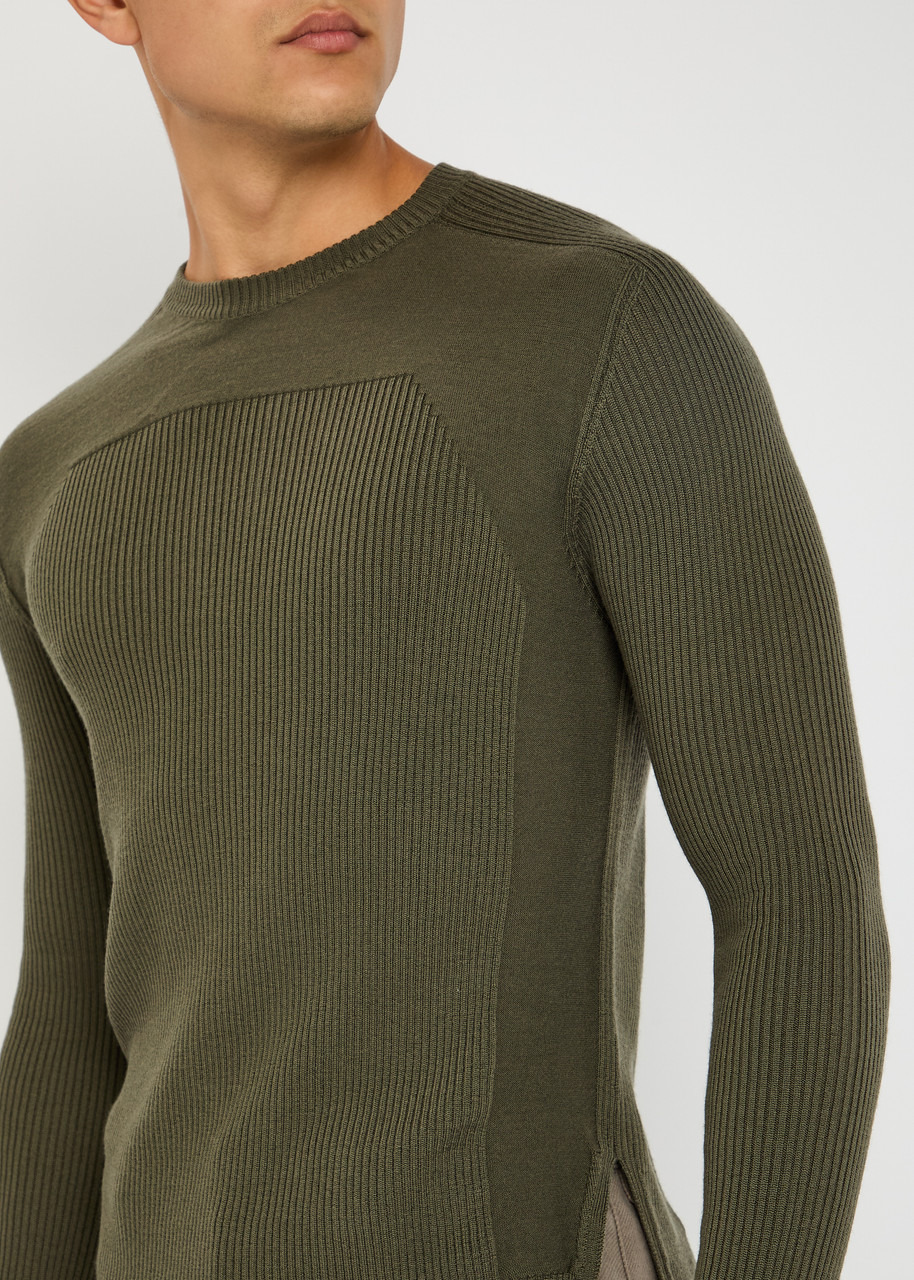 Rick Owens Ribbed Wool Jumper - 5