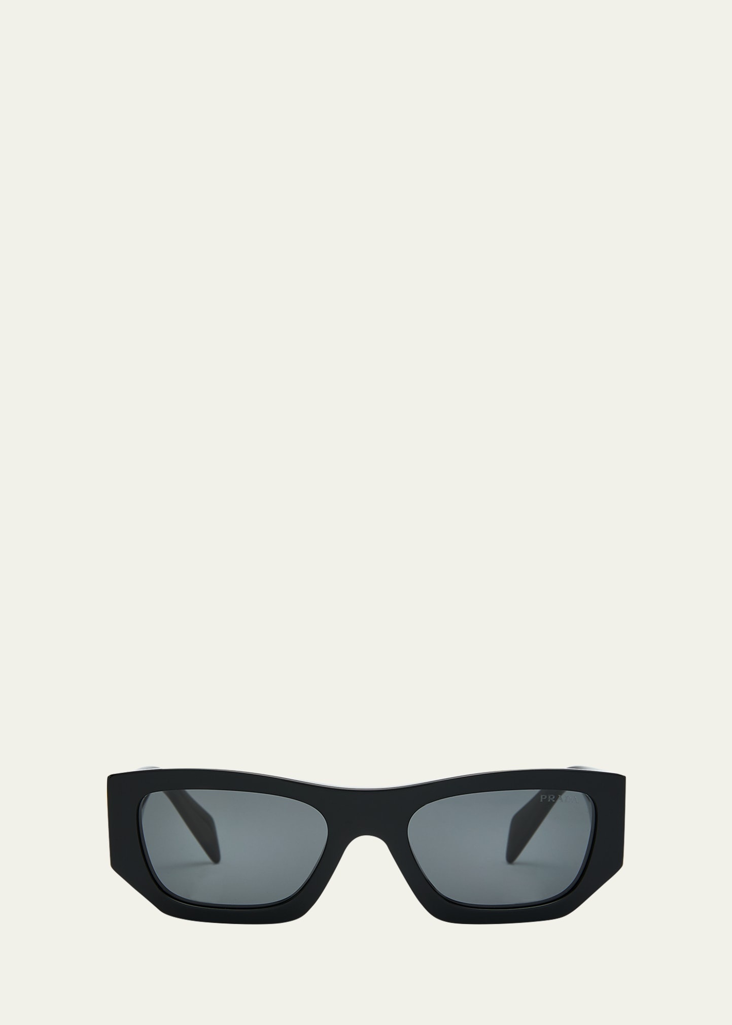 Men's Acetate Rectangle Sunglasses - 1