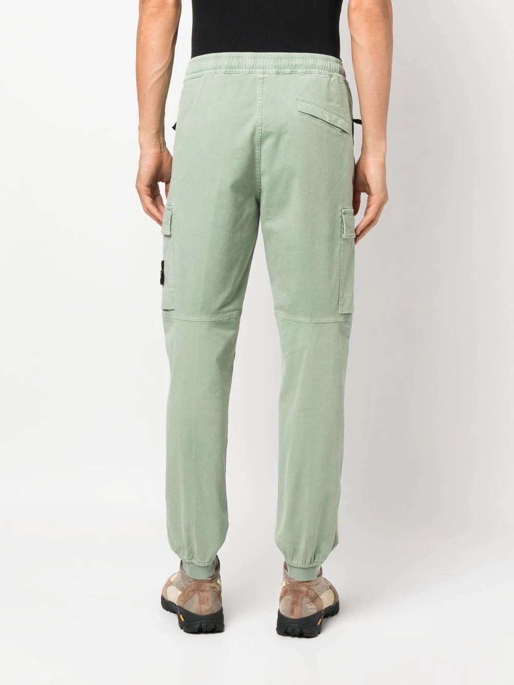 Compass-patch cargo trousers - 4