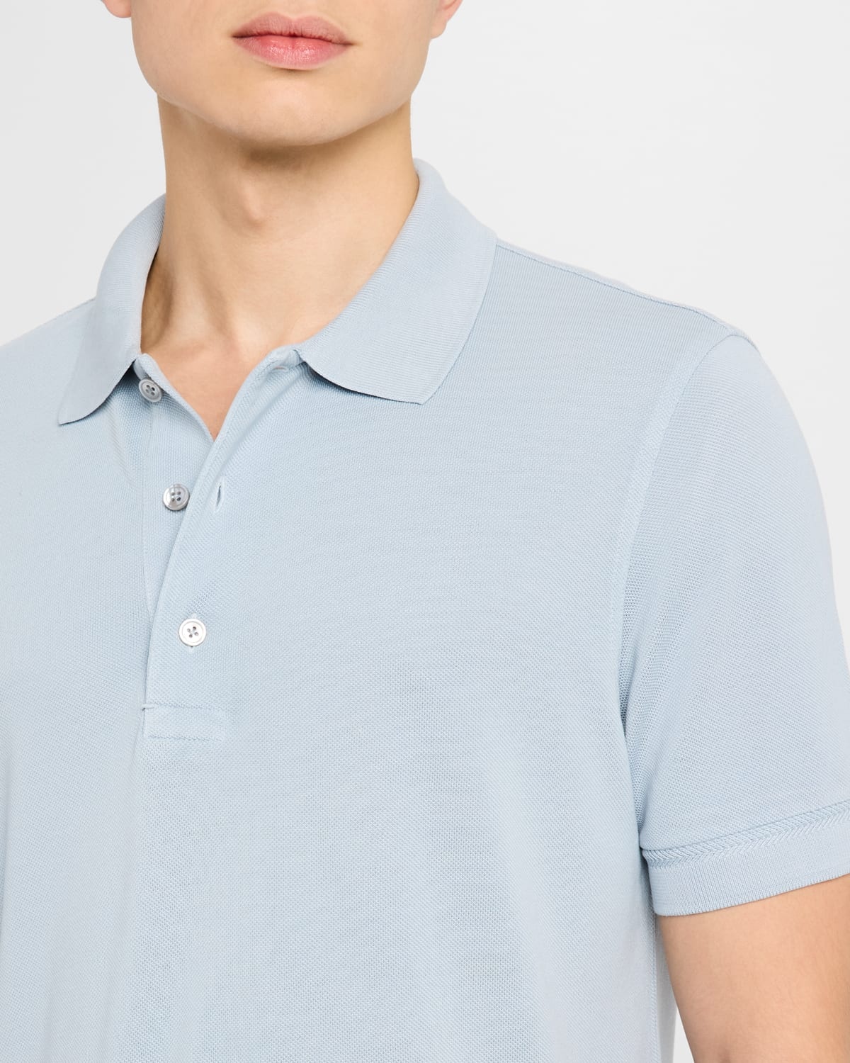 Men's Lyocell Pique Polo Shirt - 5