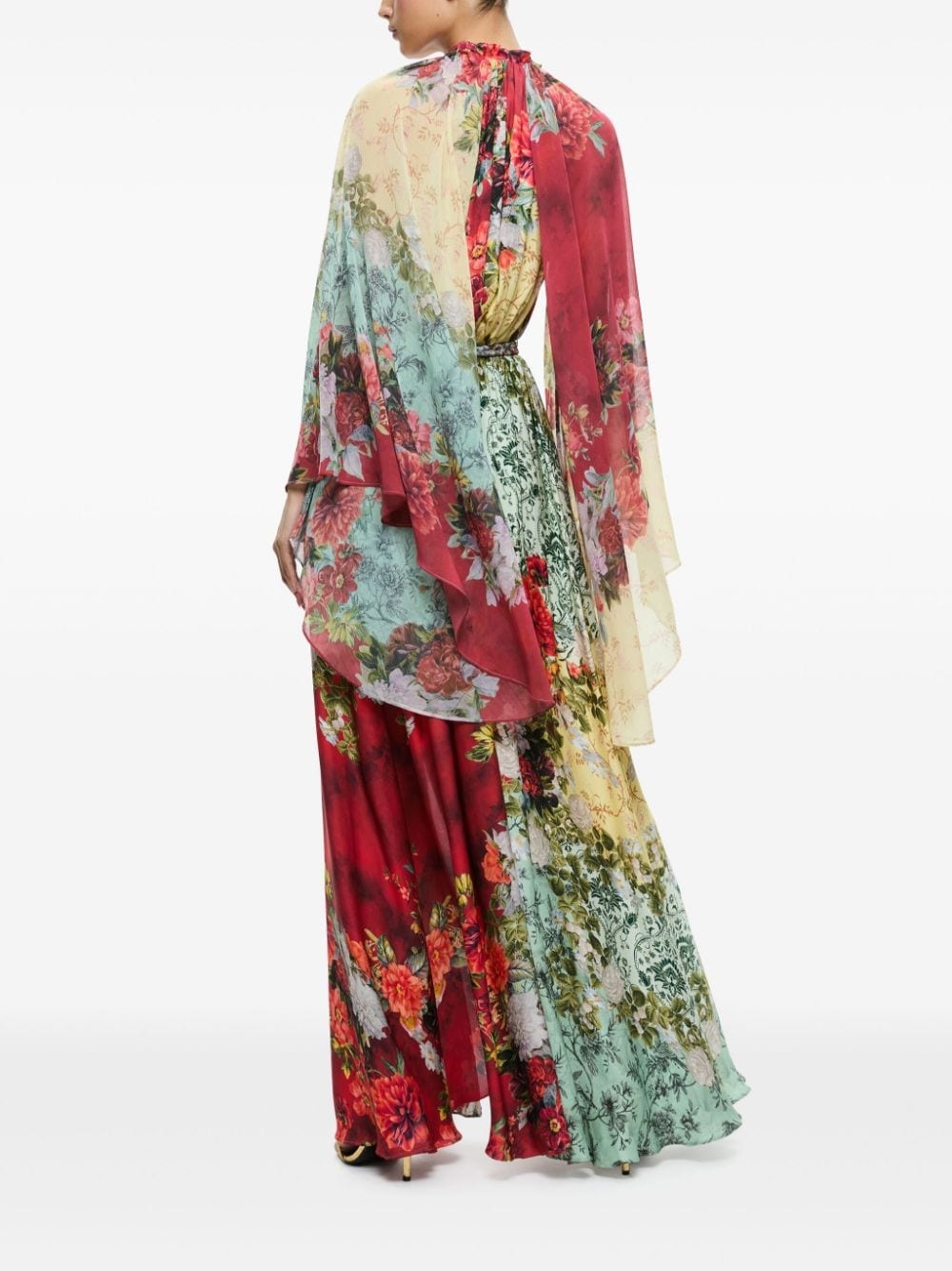 Malinda floral-print maxi dress - 5