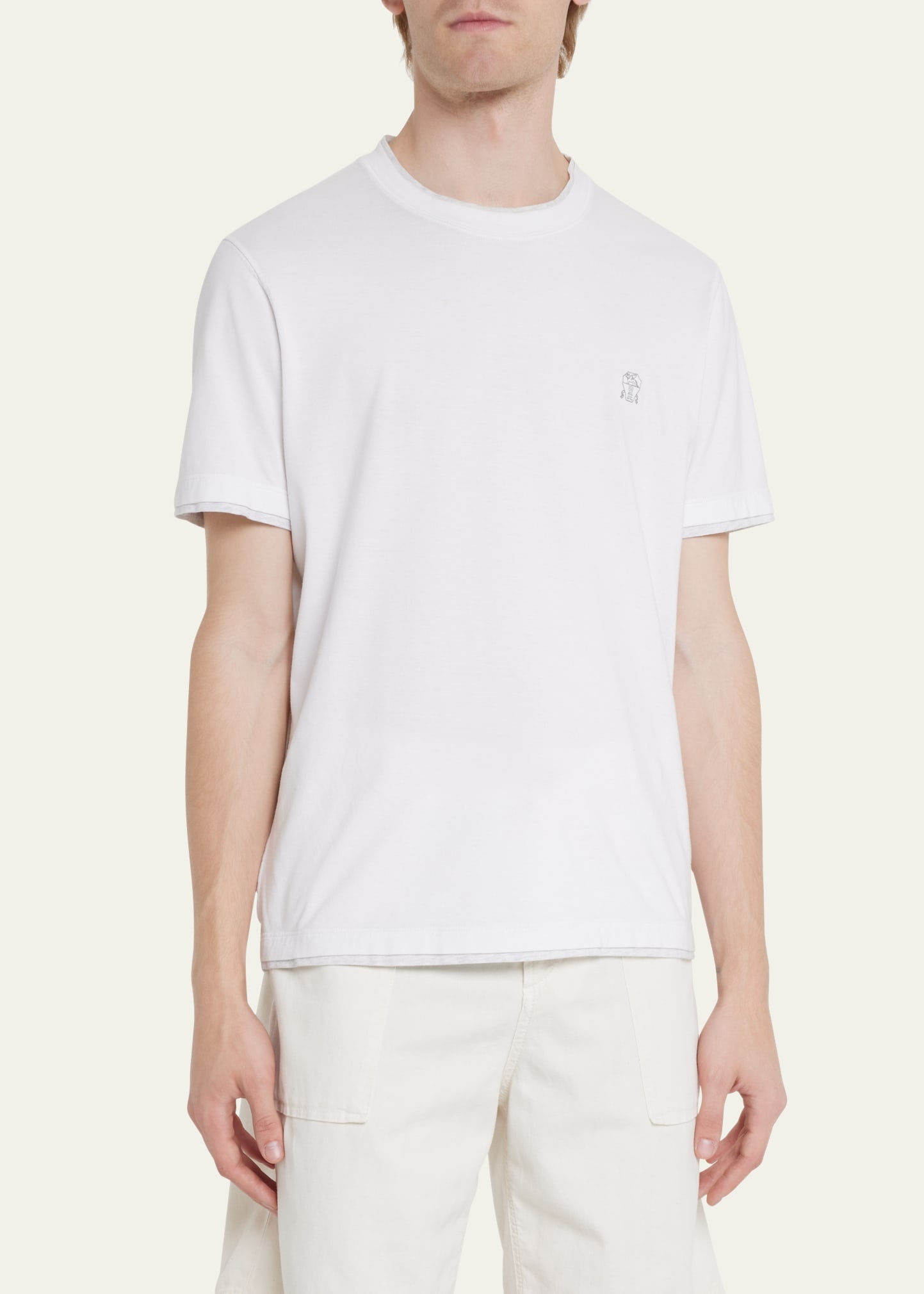 Men's Marled Crewneck T-Shirt - 3