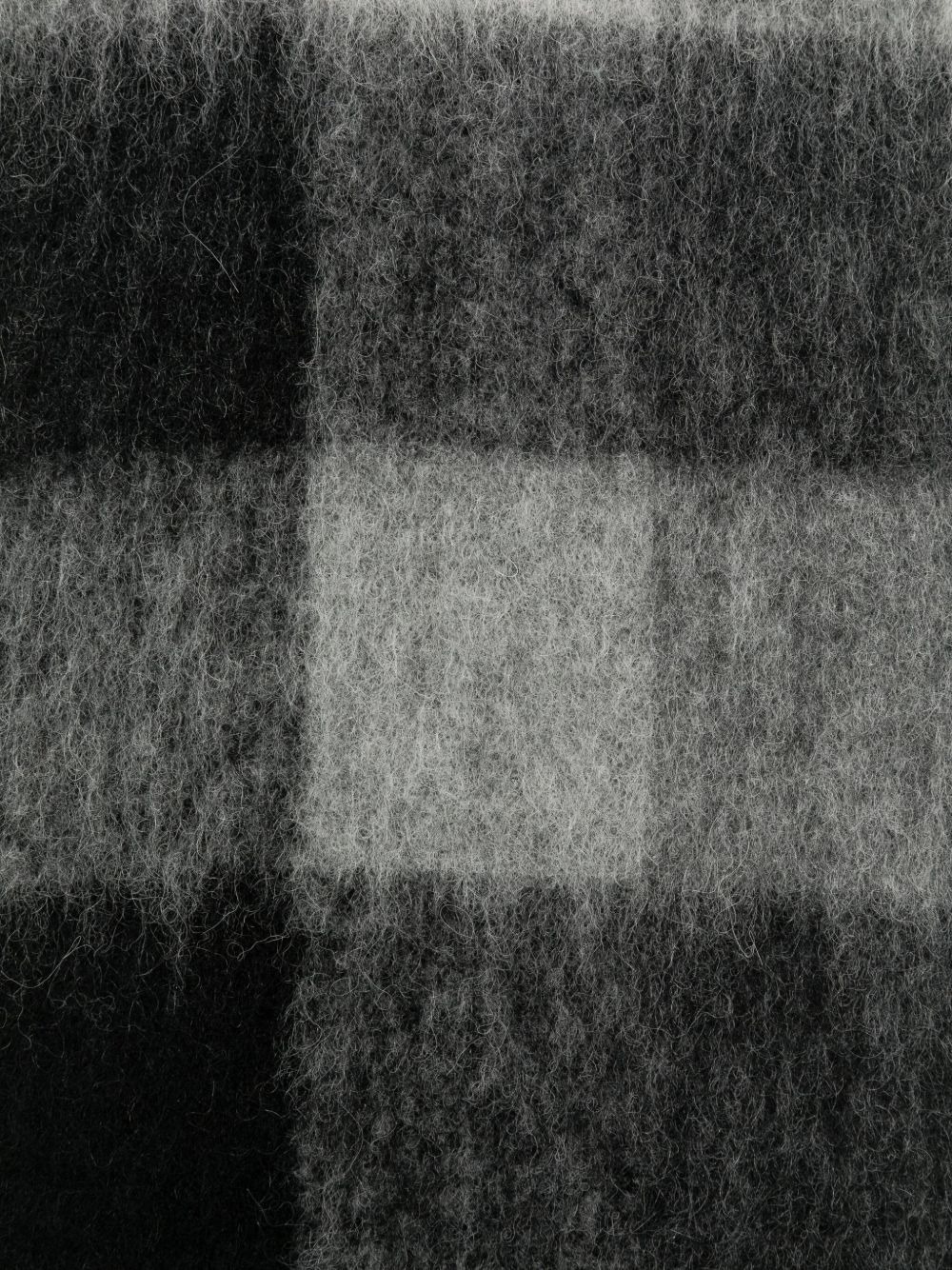 checked scarf - 2