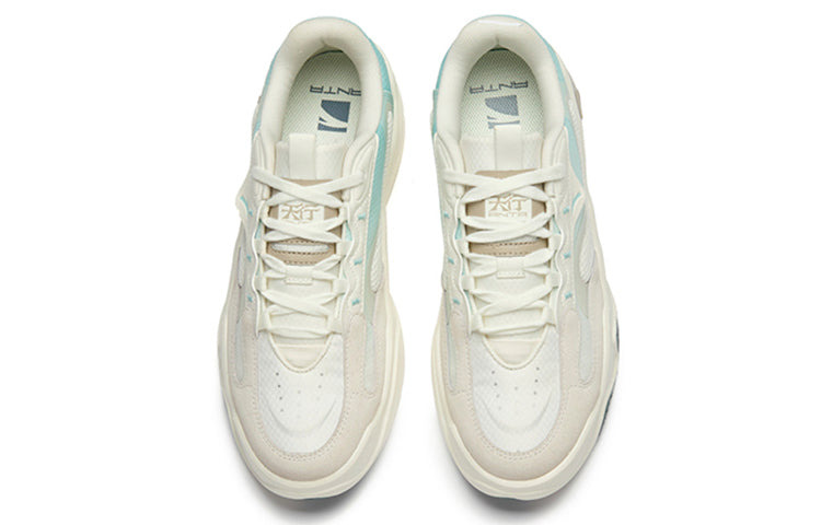ANTA Tianxing Casual Sneakers 'White Beige Blue' 112238091R-2 - 4