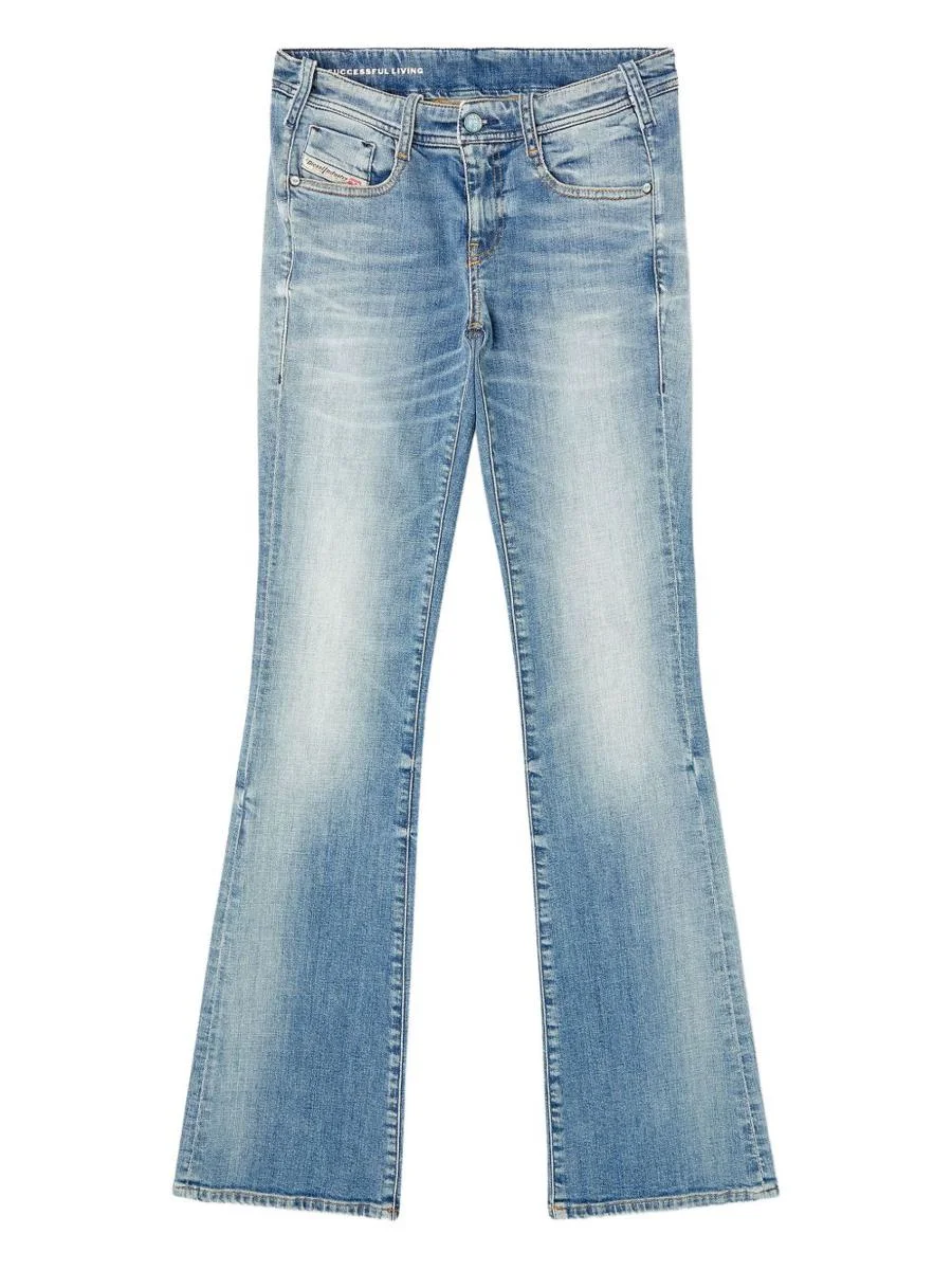 Diesel Faded Bootcut Jeans - 1