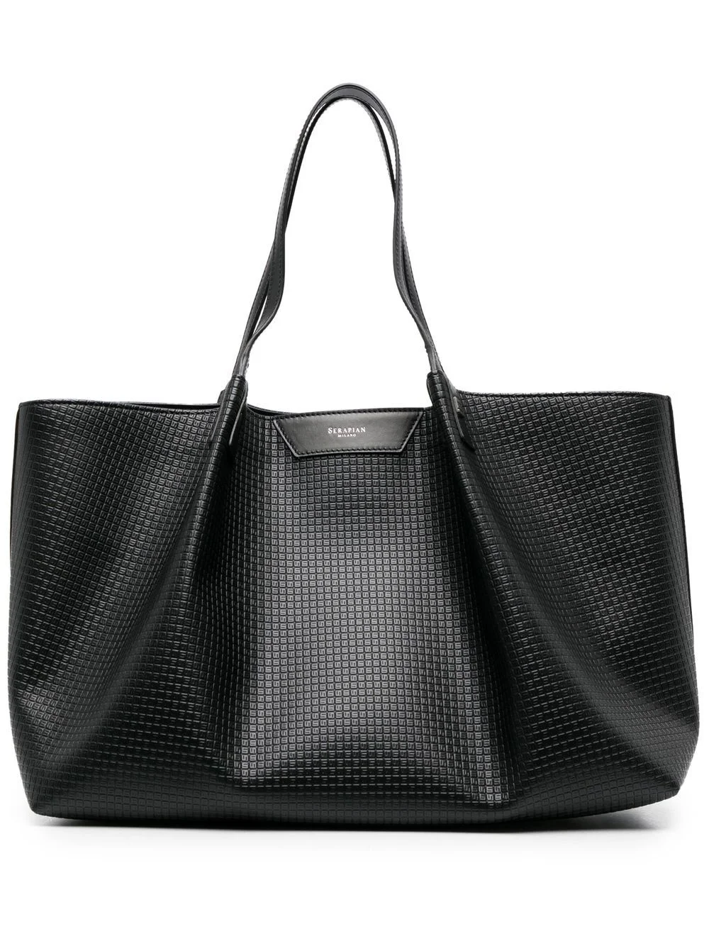 monogram canvas tote bag - 1