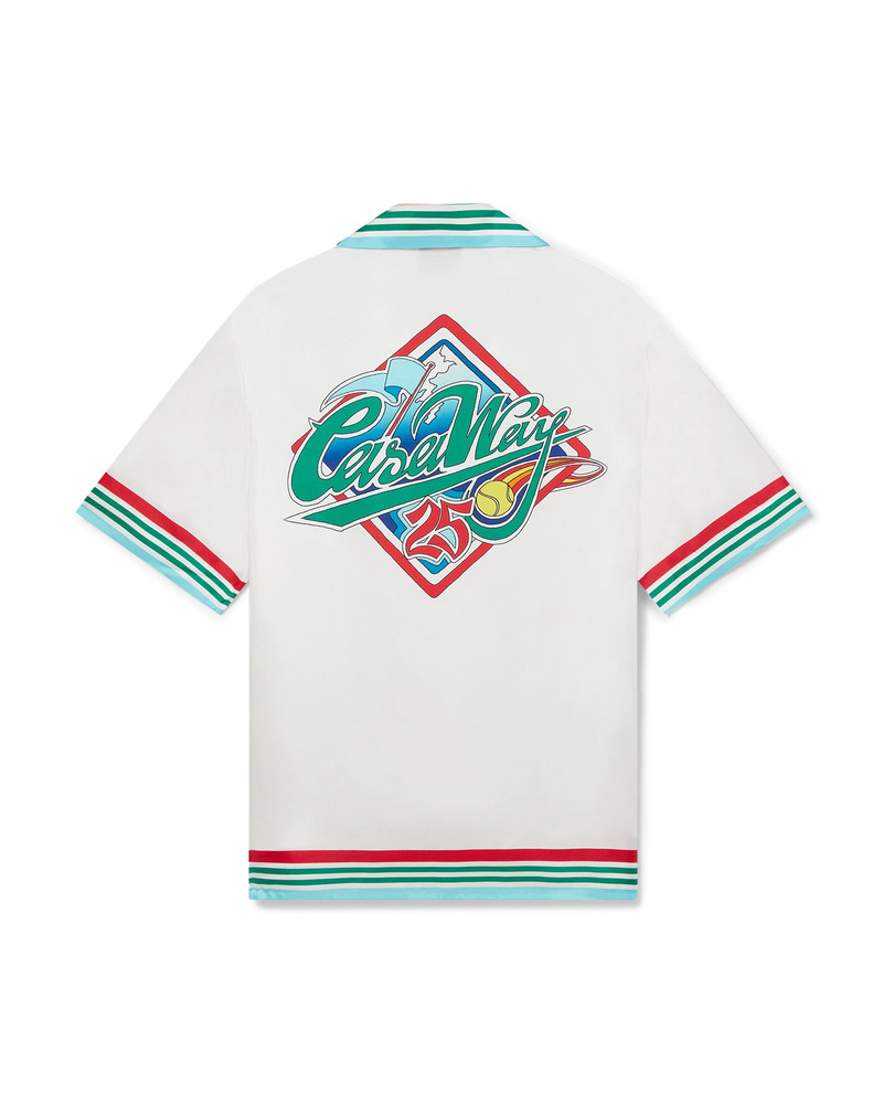Casa Way World Series Short Sleeve Silk Shirt | Casablanca Paris - 1