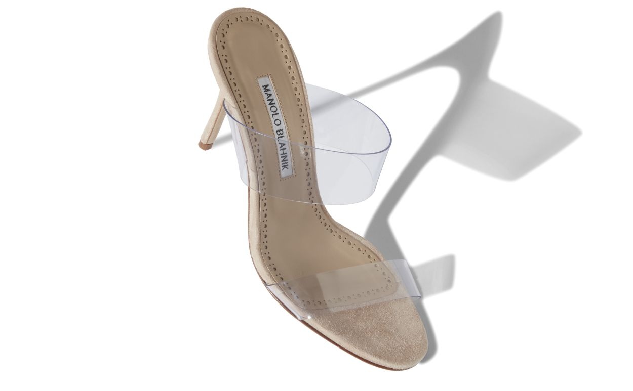 Clear ECO PVC Open Toe Mules - 2