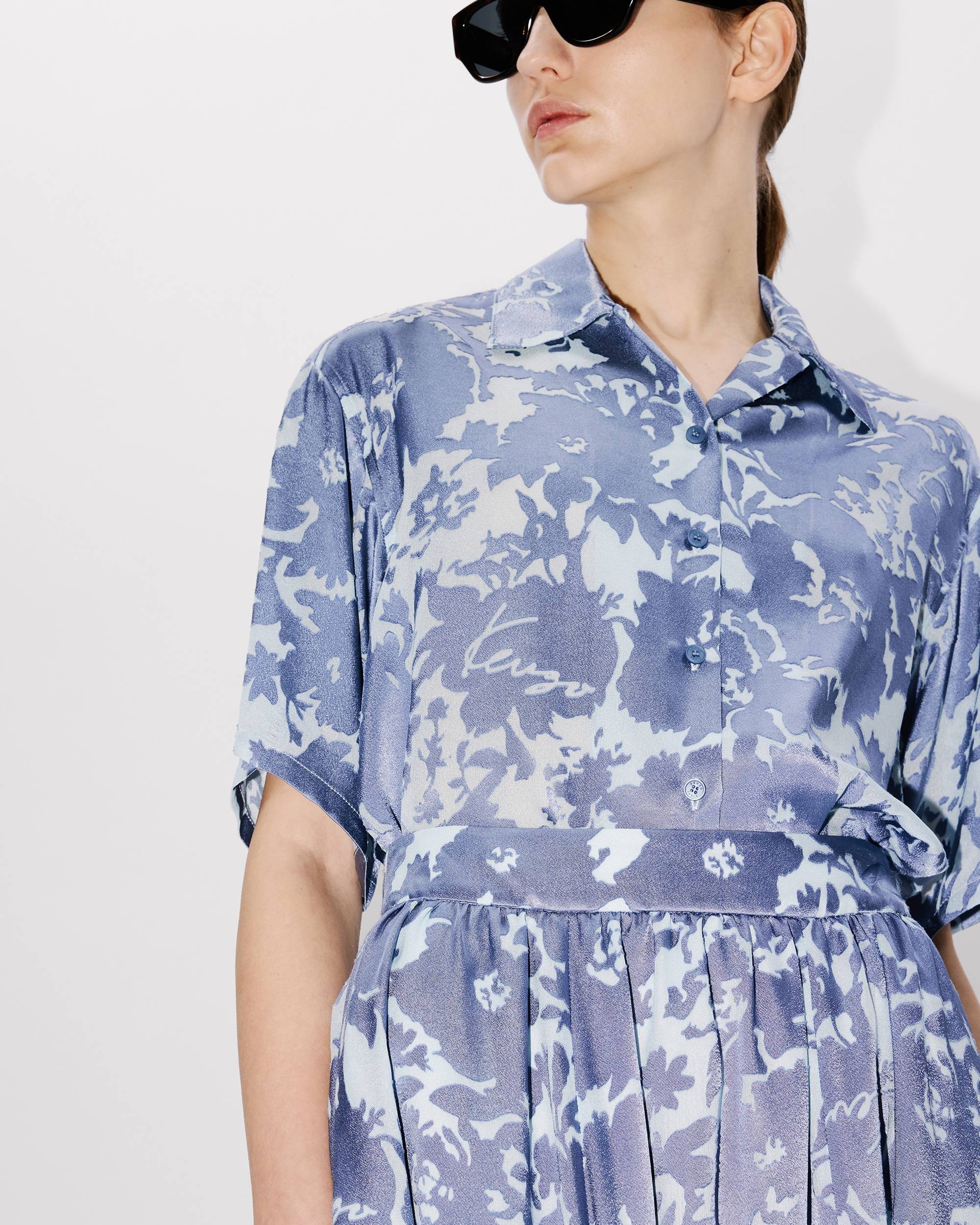 'KENZO Flower Camo' midi skirt - 6