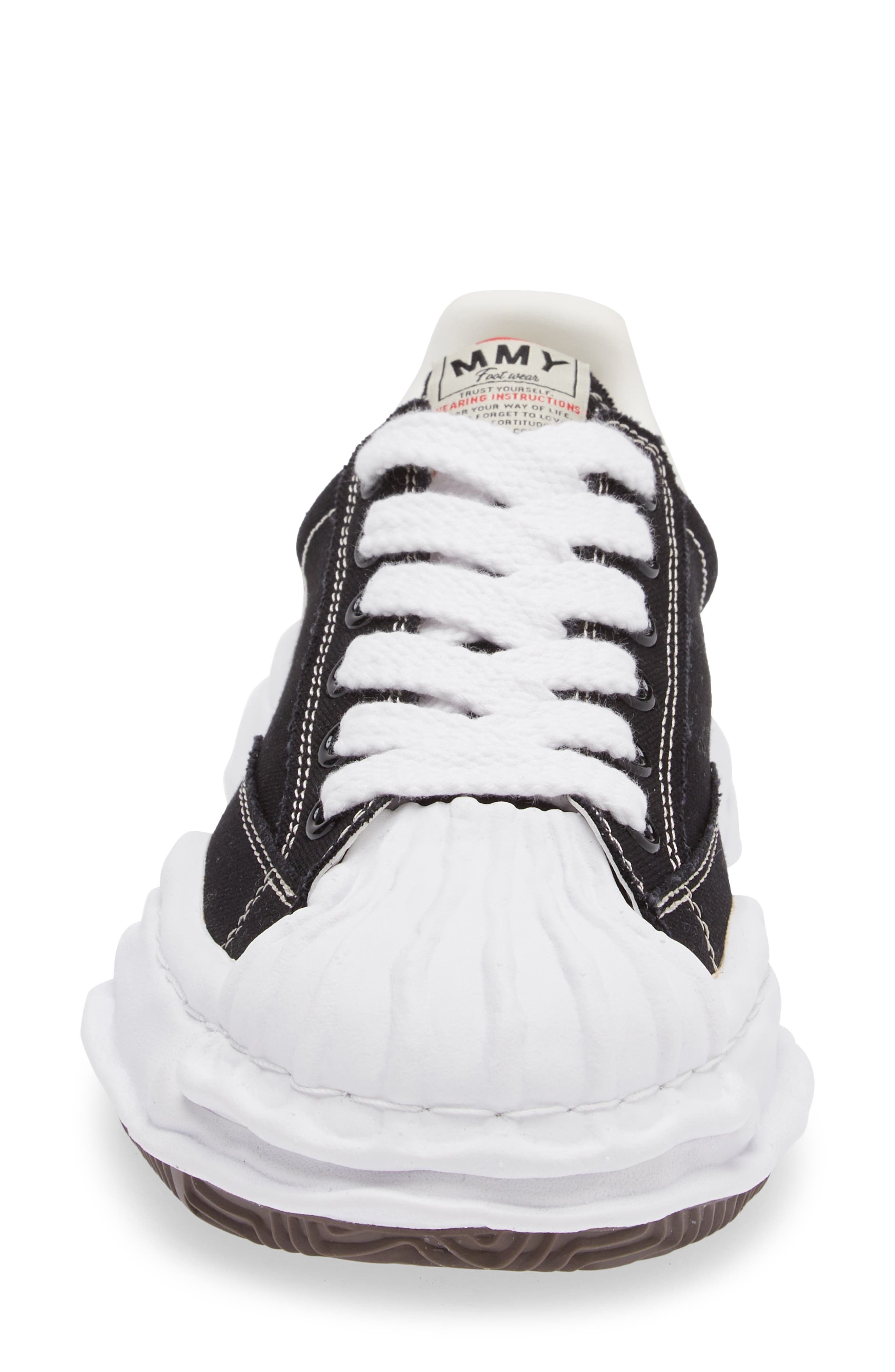 Maison MIHARA YASUHIRO Blakey Original Sole Canvas Sneaker in Black at Nordstrom - 4
