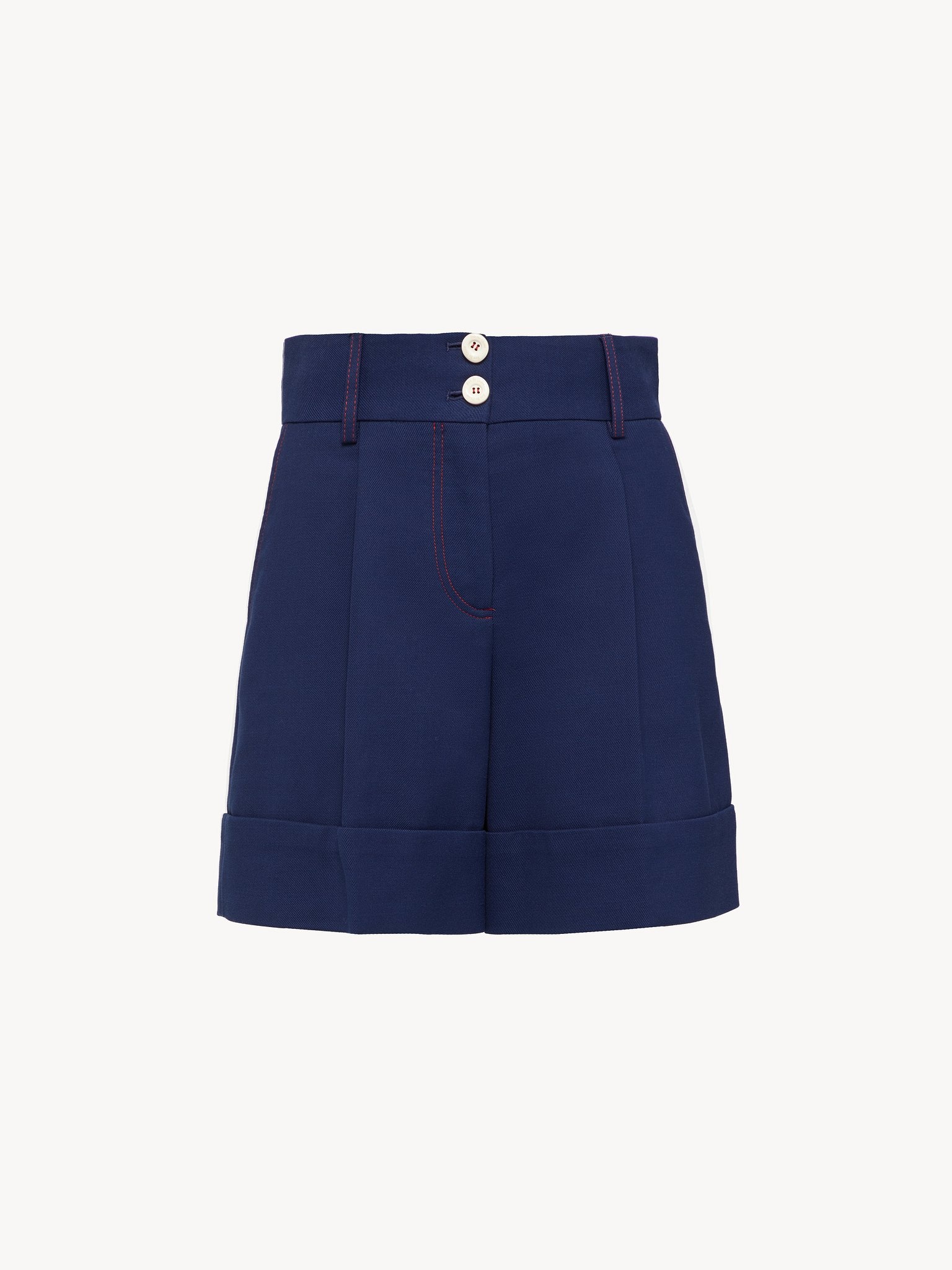 CUFFED BERMUDA SHORTS - 5