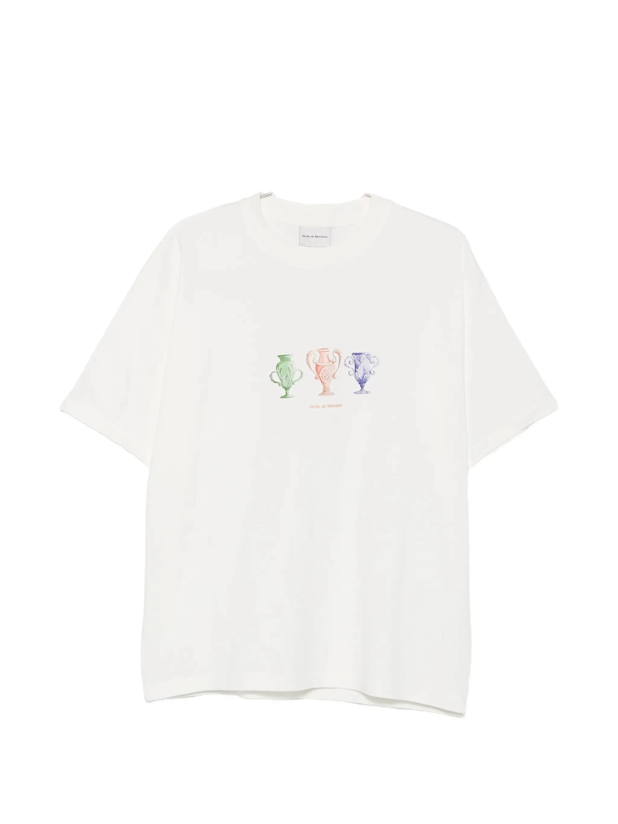 Drole De Monsieur Signature Graphic-print T-shirt - 1