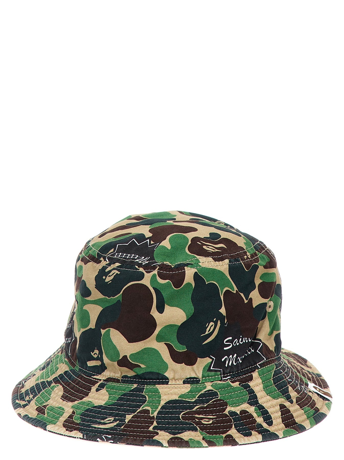 帽子 SAINT MICHAEL AP_BUCKET HAT ST APE CAMO SAINT M×××××× Bucket Hat Saint Michael X A Bathing Ape Hats