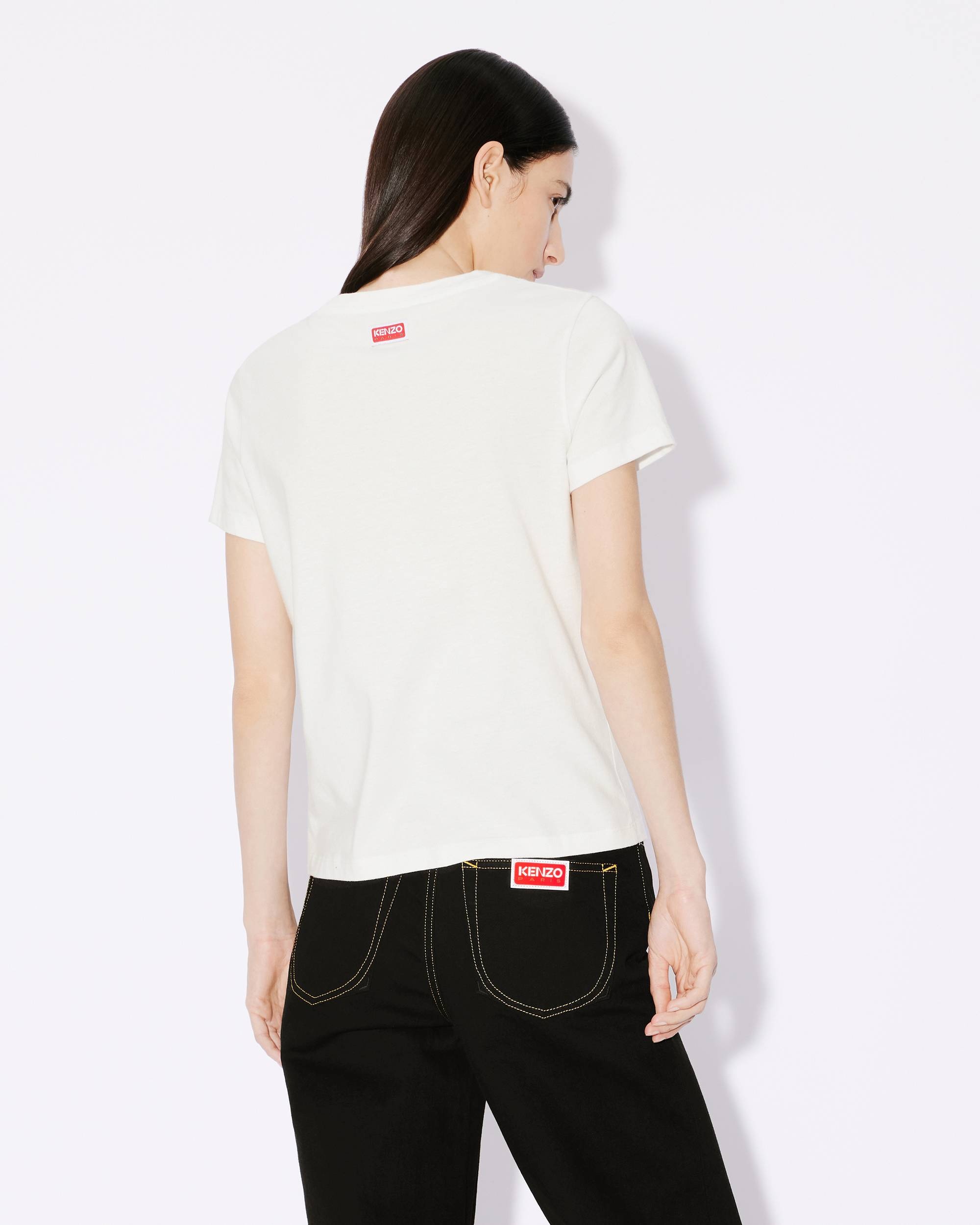 'KENZO Elephant Crest' embroidered T-shirt - 4