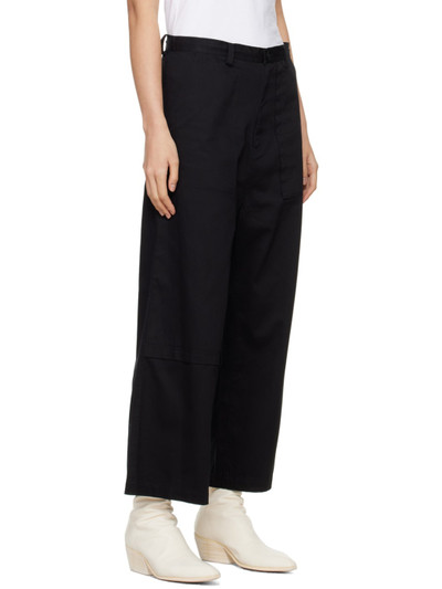 Y's Black Panel Trousers outlook