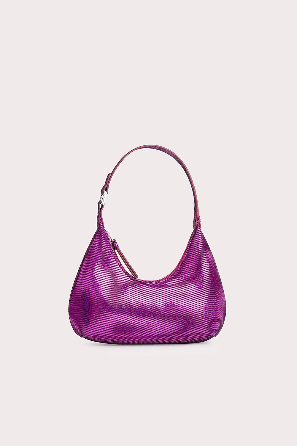 Baby Amber Fuchsia Disco Dot Leather - 1