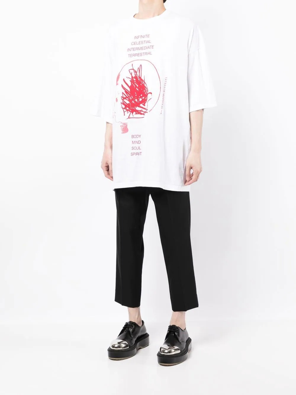 graphic-print short-sleeved T-shirt - 3