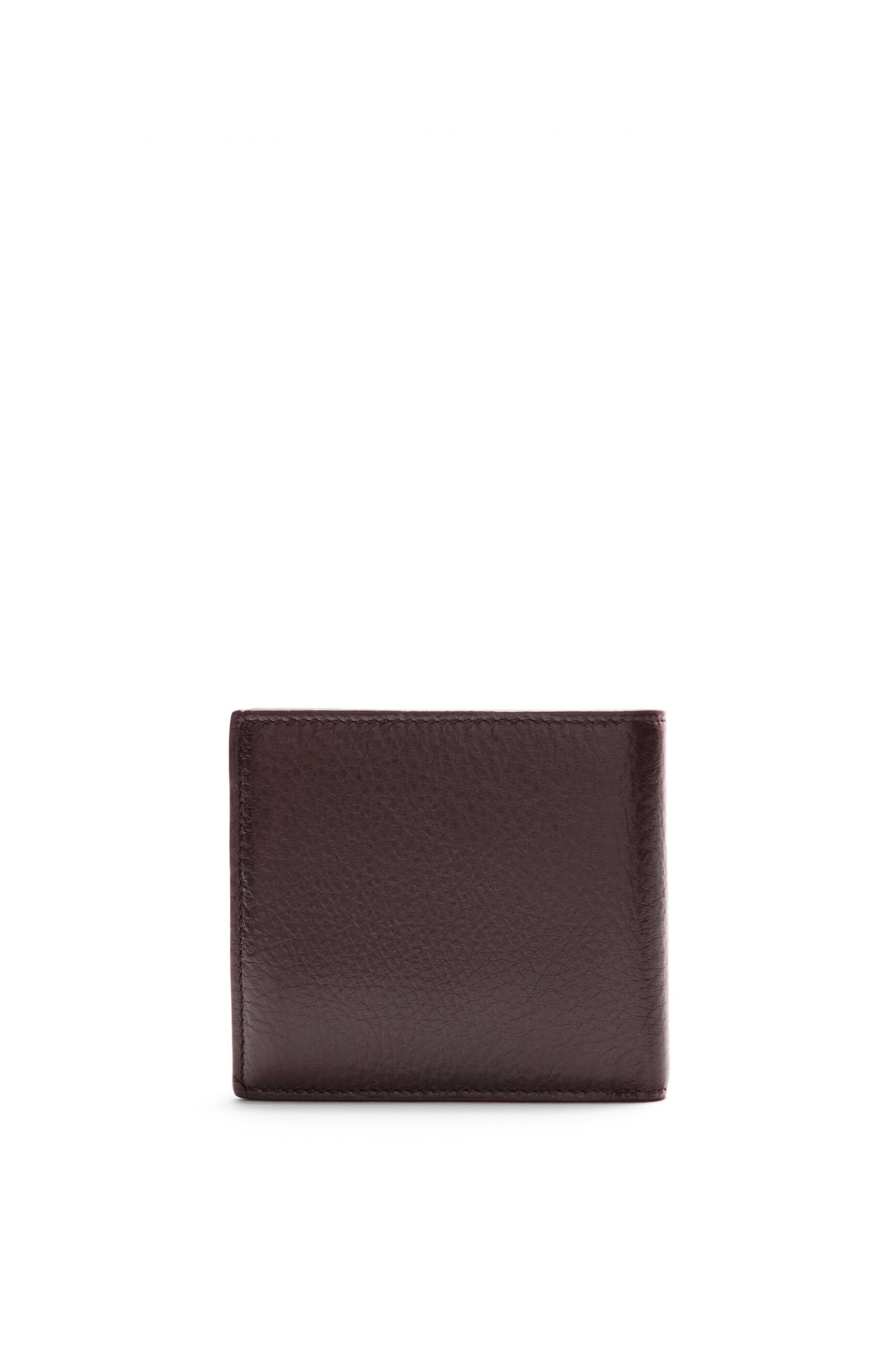 Bifold coin wallet in deerskin - 4