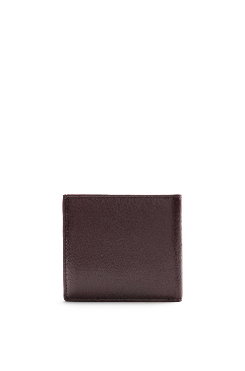 Bifold coin wallet in deerskin 4