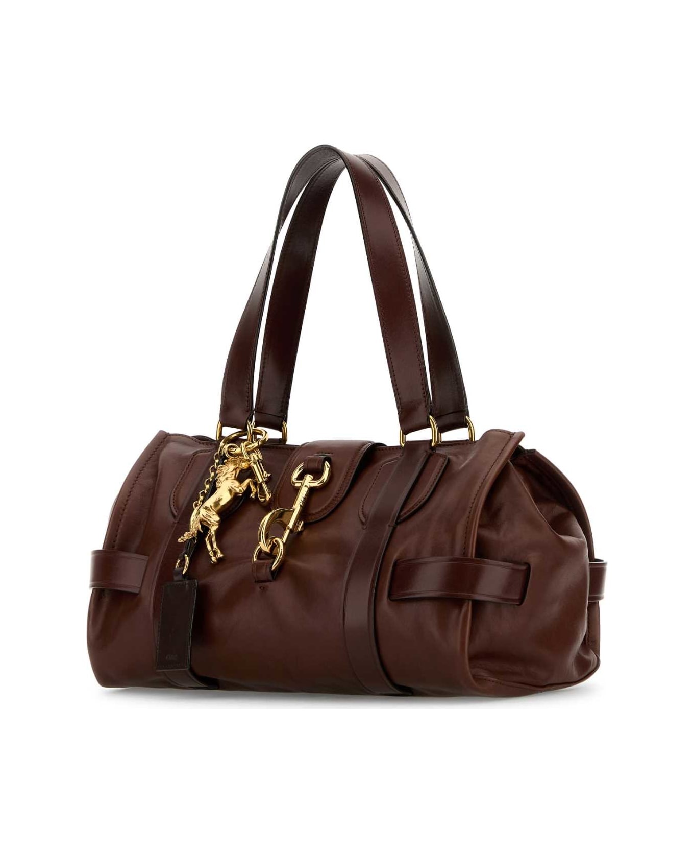 Brown Leather Kerala 25 Shopping Bag - 2