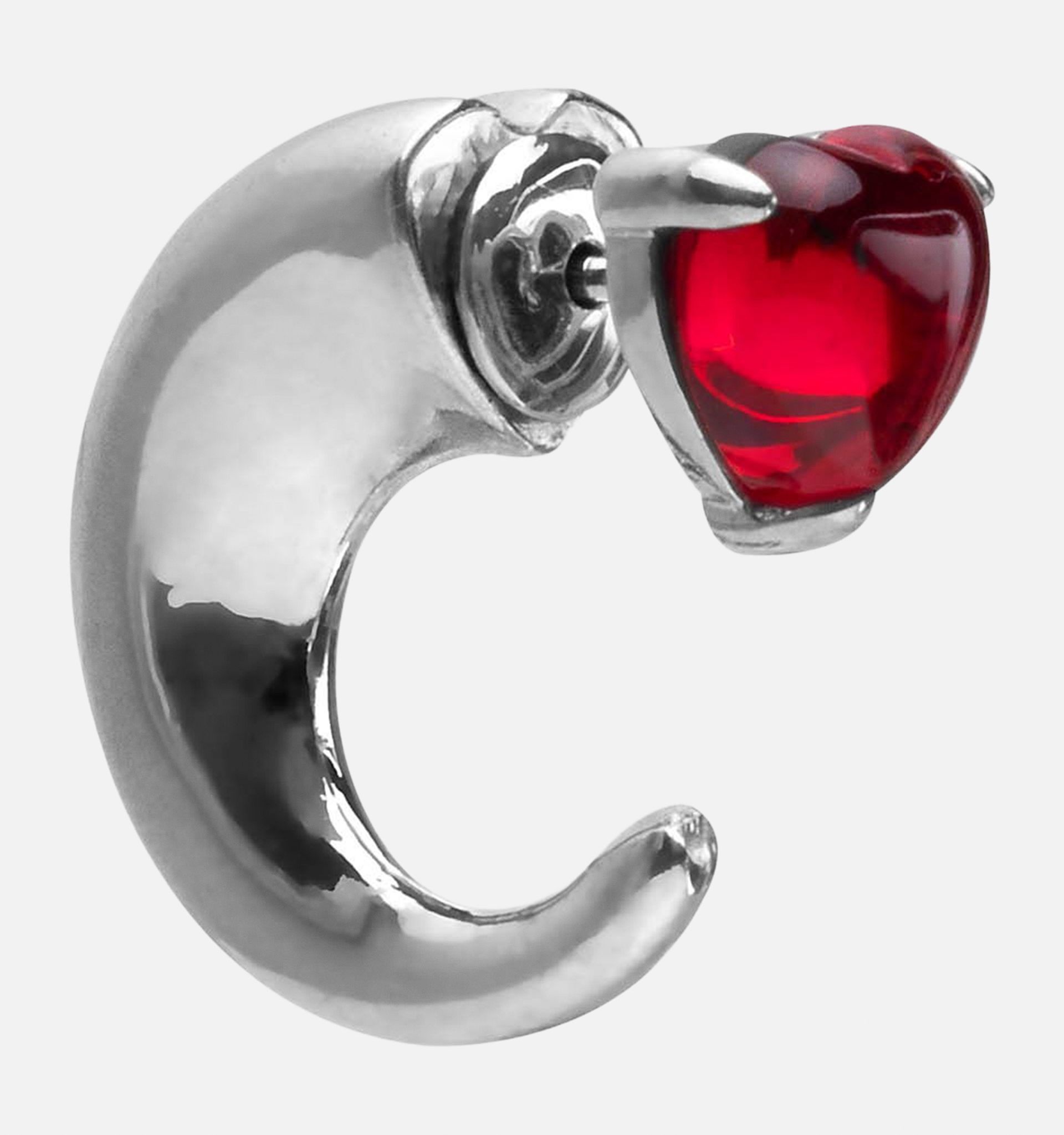 Red Heart Earring - 3