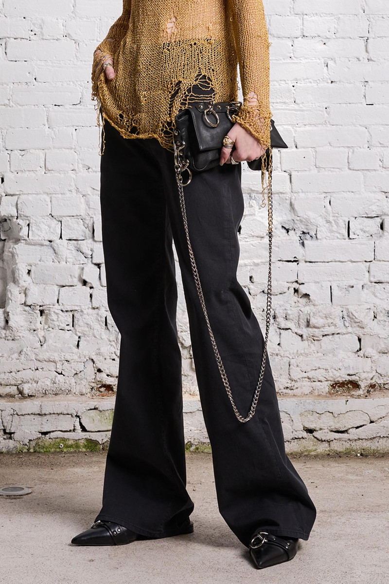 JANE JEAN - BLACK BEDFORD CORD STRETCH 3