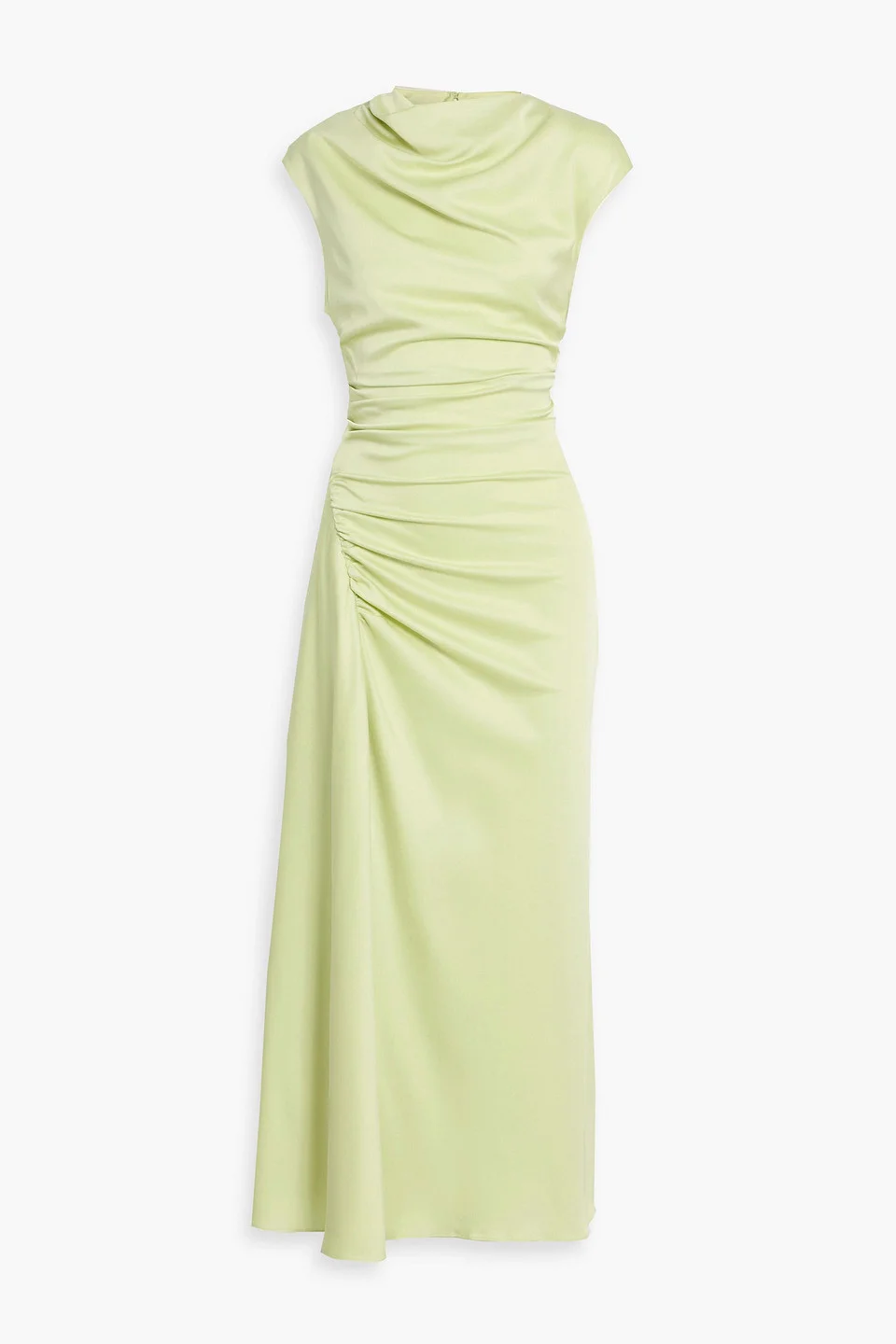 Burke draped satin maxi dress - 1
