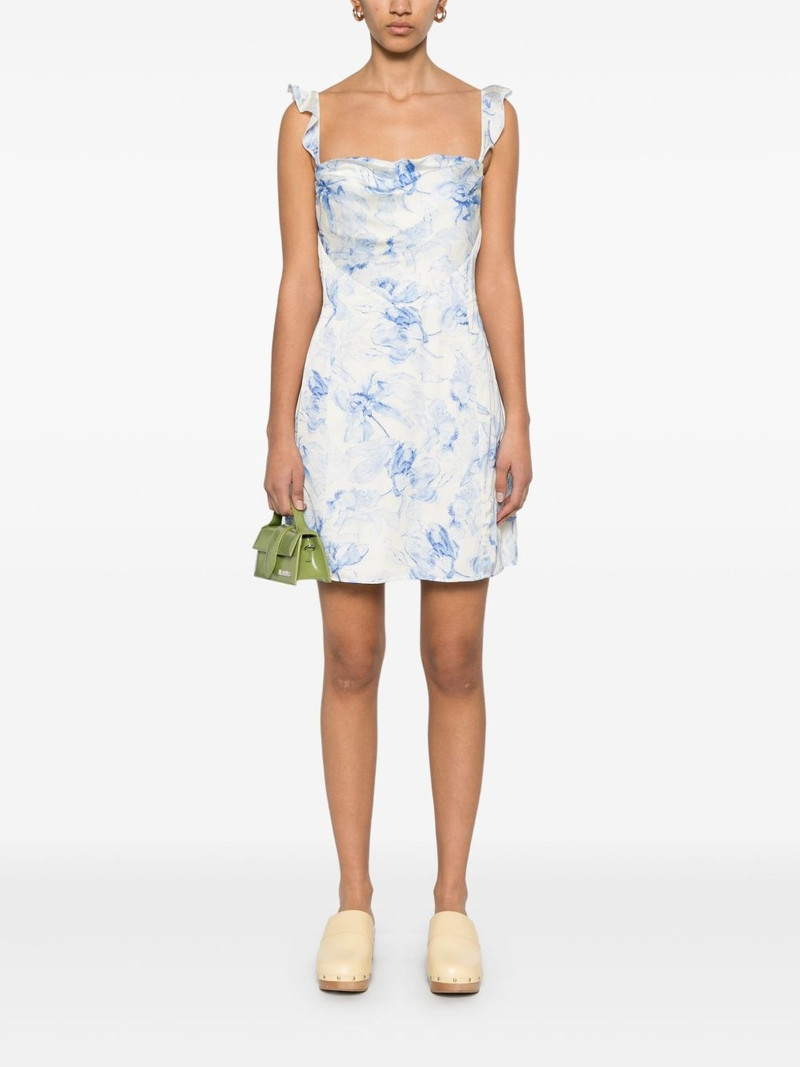 maje floral mini dress outlook