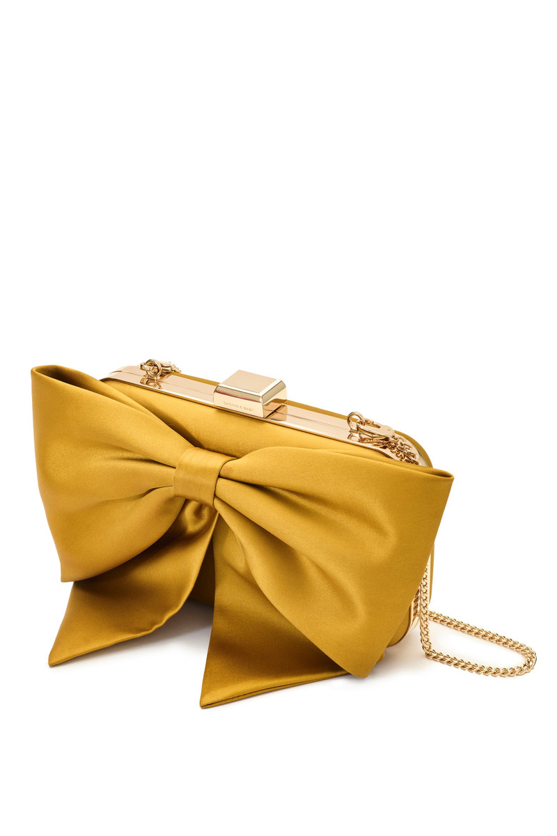 SACHIN & BABI CUPIDS CLUTCH - MARIGOLD outlook