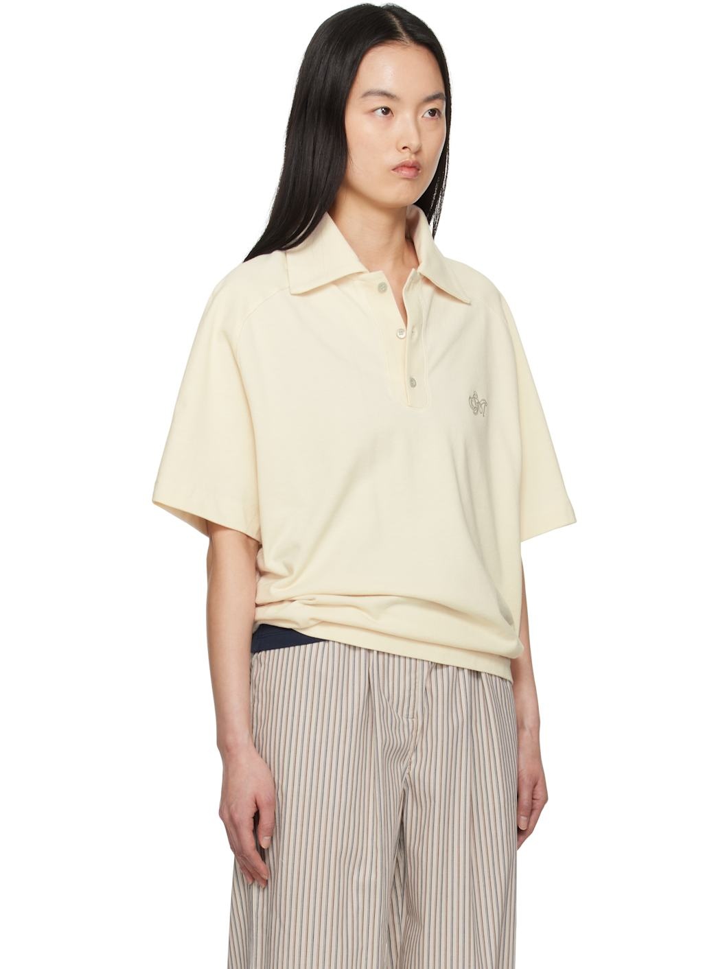 Yellow Sailor Short Sleeve Polo - 2