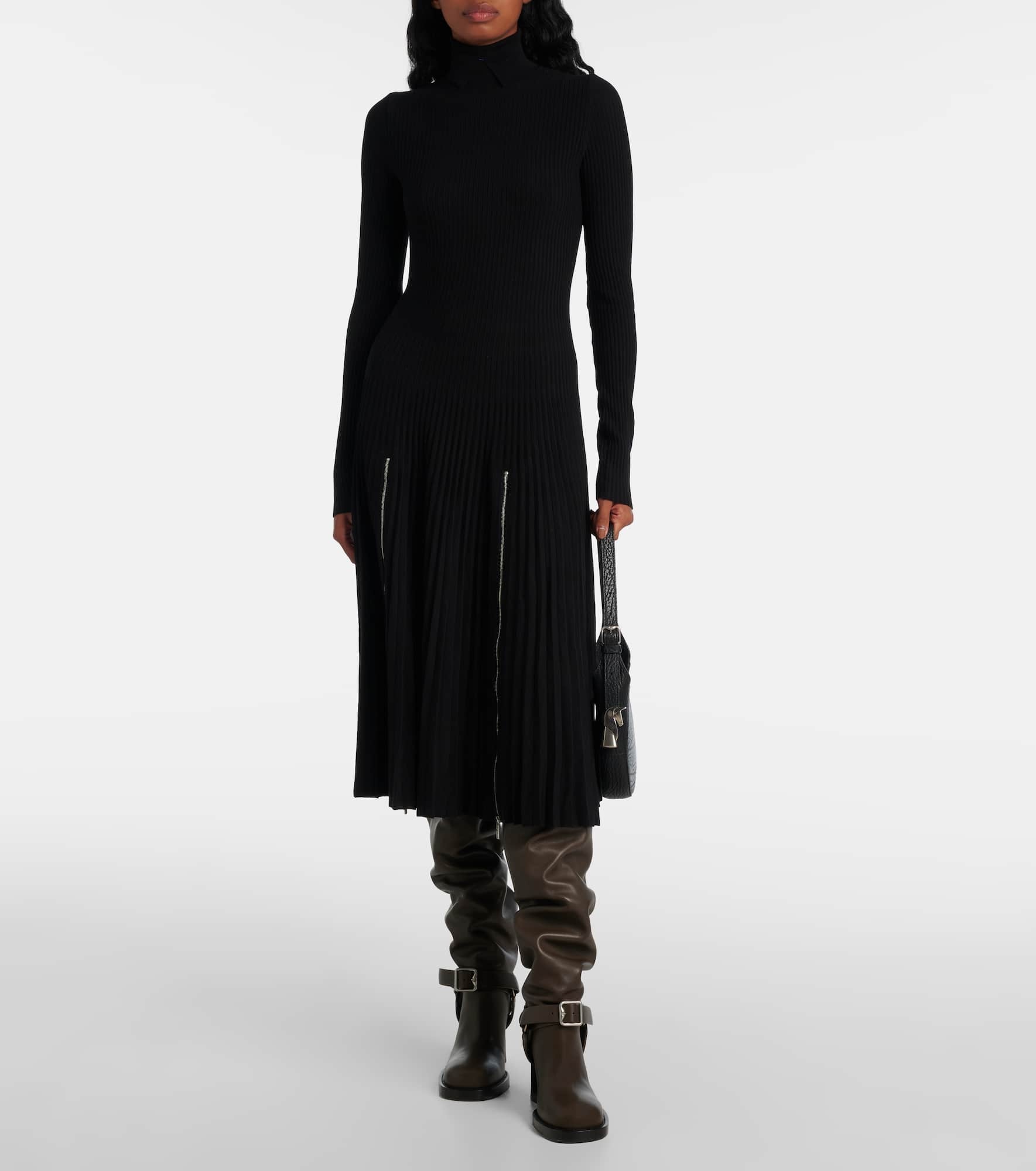 Leather over-the-knee boots - 3