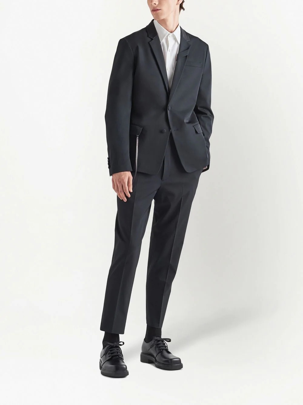 single-breasted tailored blazer - 2