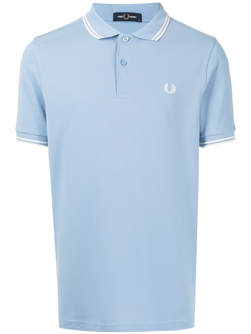 Twin Tipped cotton polo shirt - 1