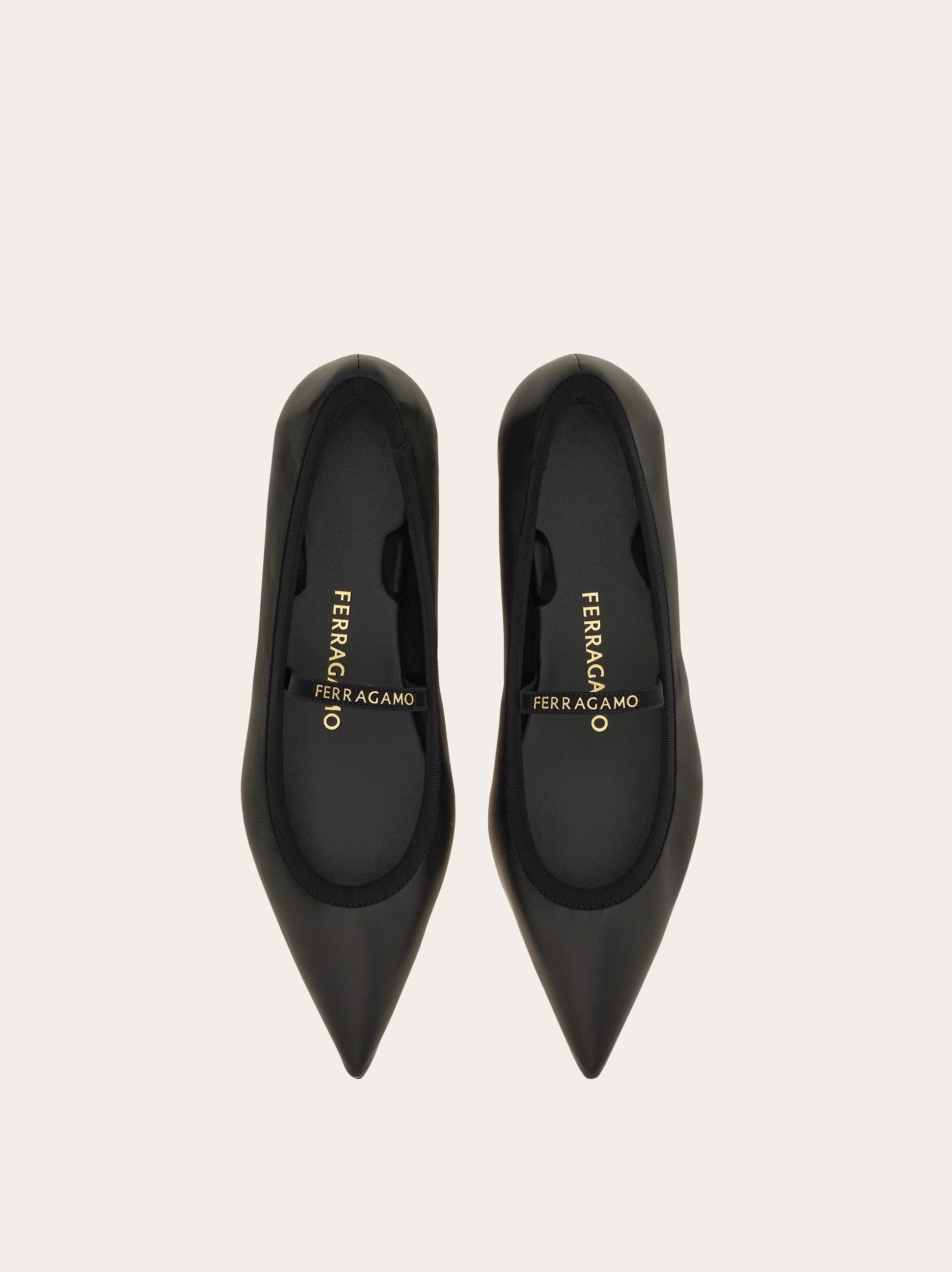 Ballet flat with ankle ribbon - 2