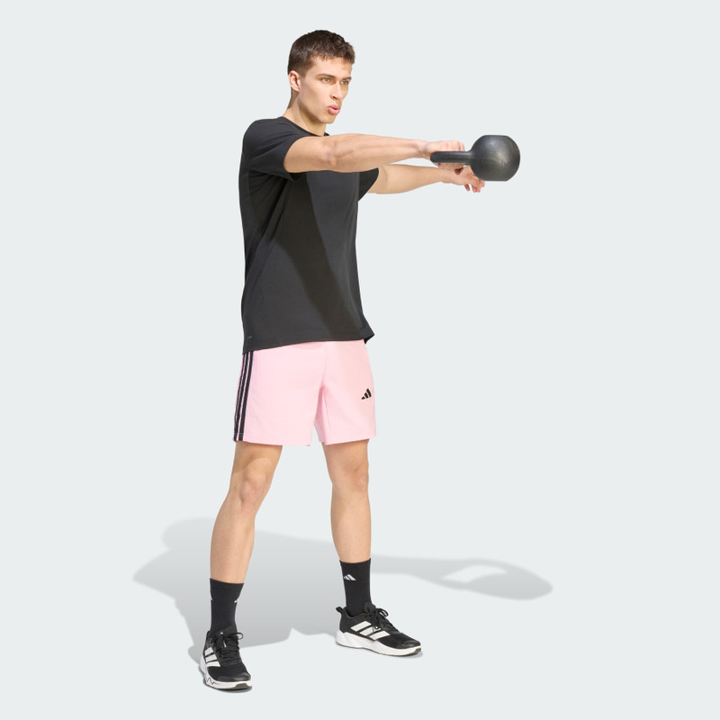 Workout Essentials 3-Stripes Woven Shorts 4