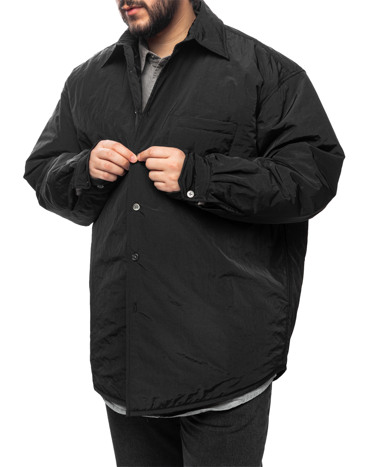 Tech Borrowed Jacket Padded Black - 4