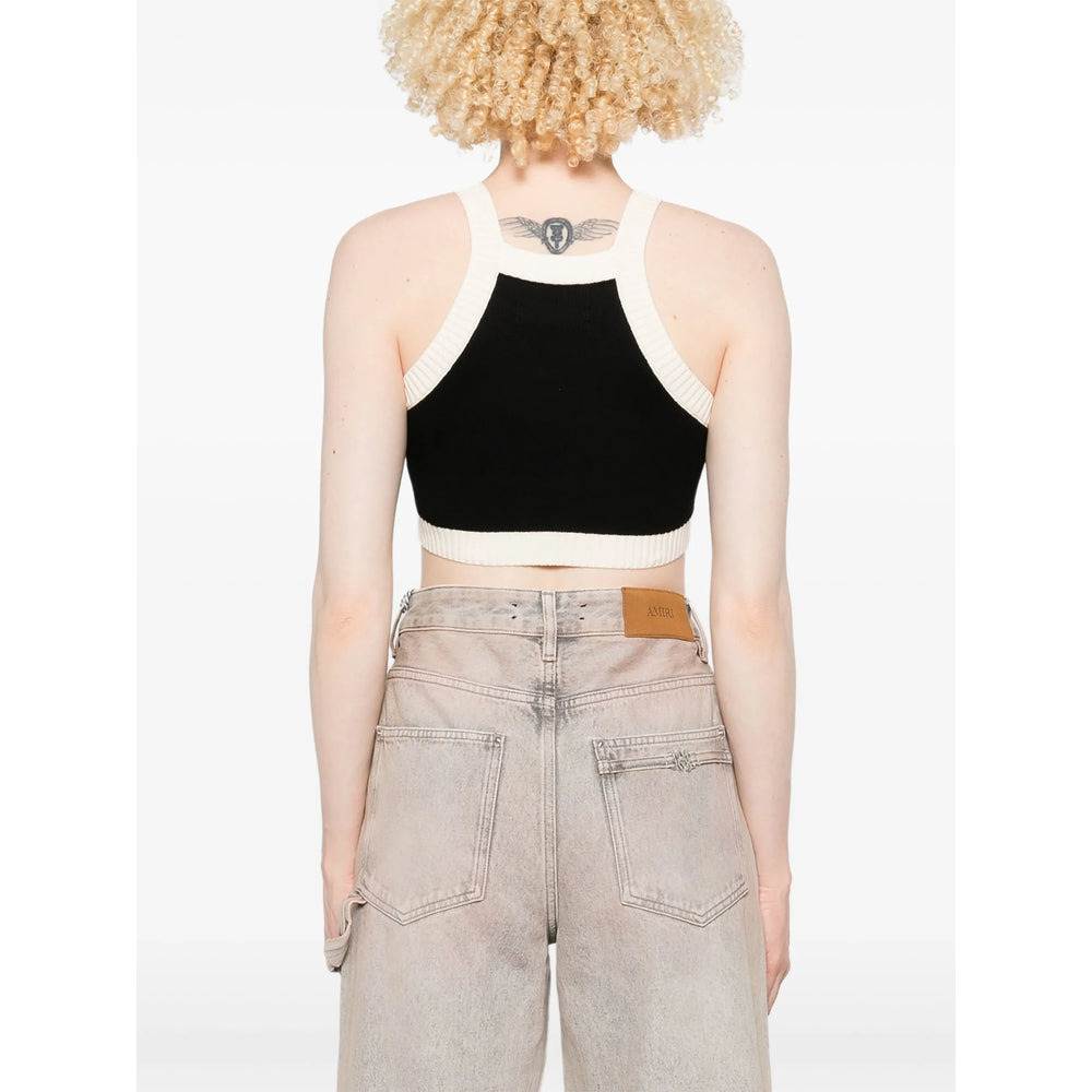 Amiri Black Tops - Vests & Tank Tops Women - 5
