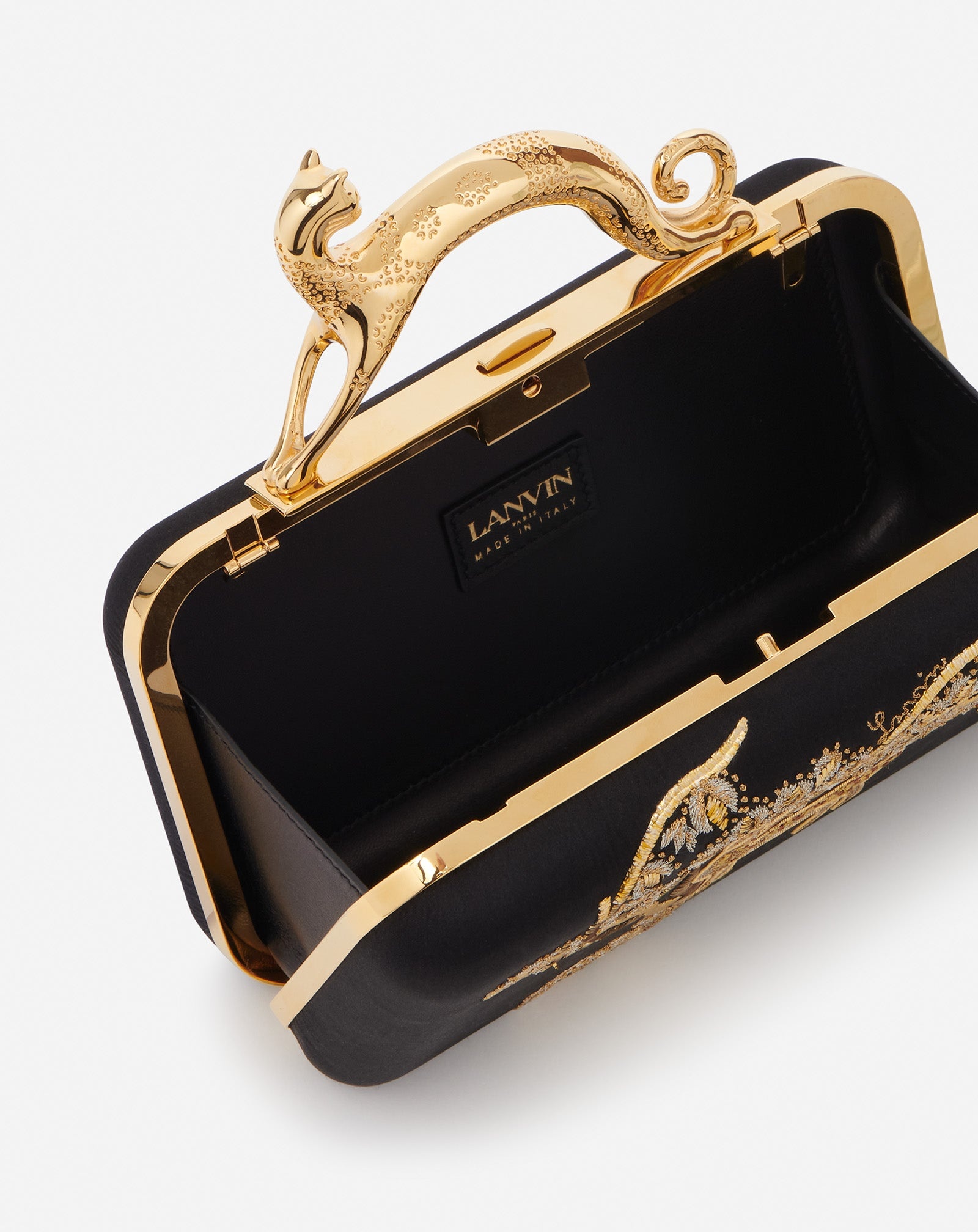 EMBROIDERED SATIN MINAUDIÈRE - 5