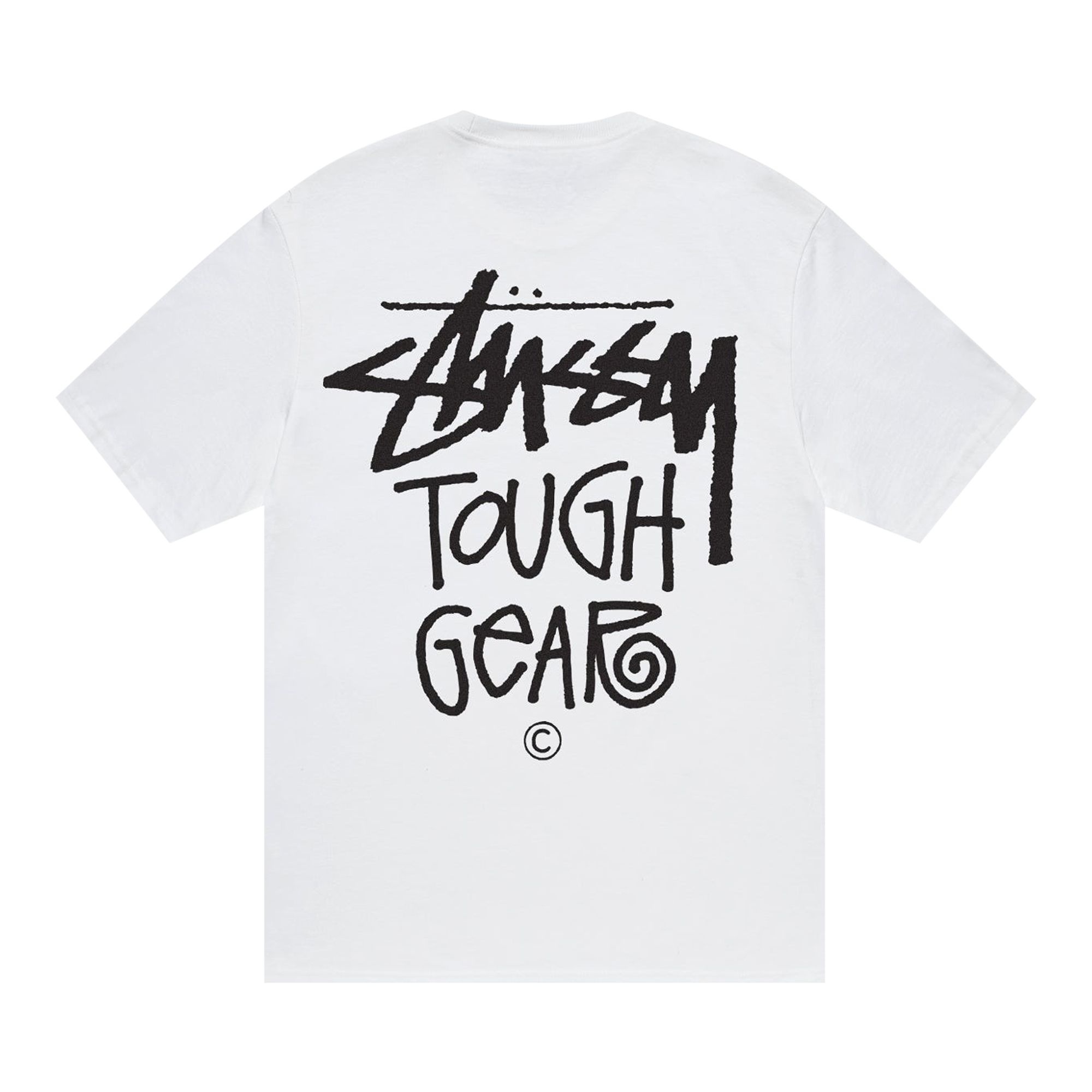 Stussy Tough Gear Tee 'White' - 2