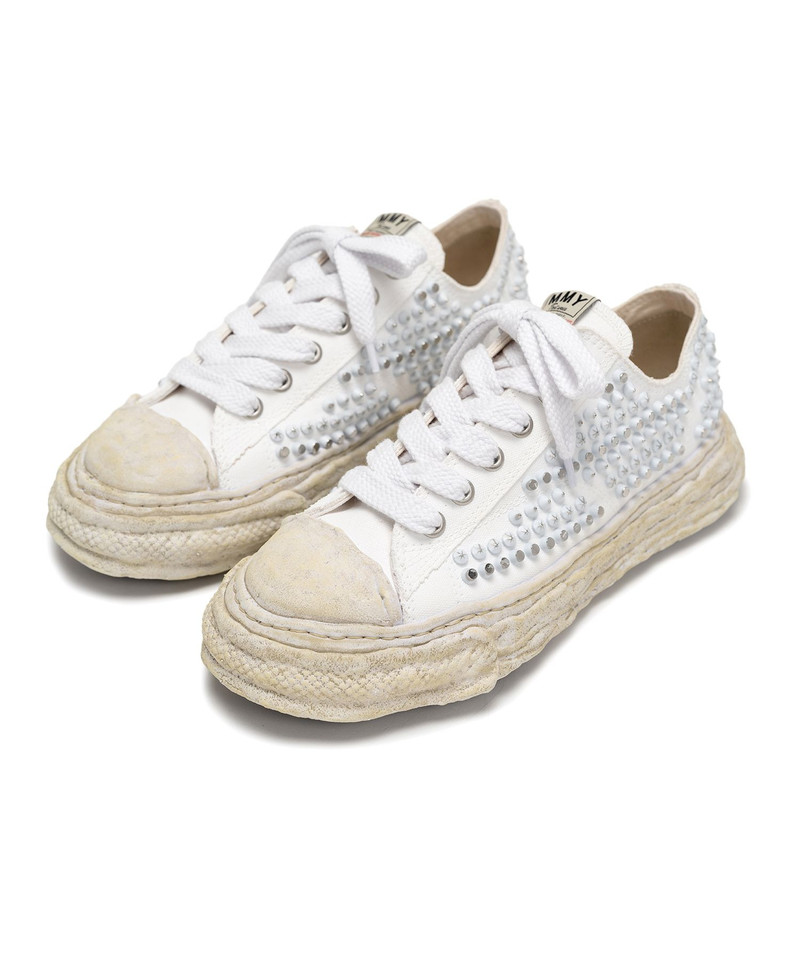 "PETERSON23"OG Sole Studded Canvas Low-top Sneaker 7