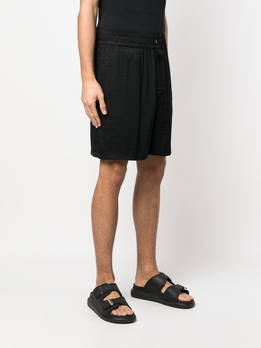 ALL-OVER LOGO PRINT SHORTS - 4