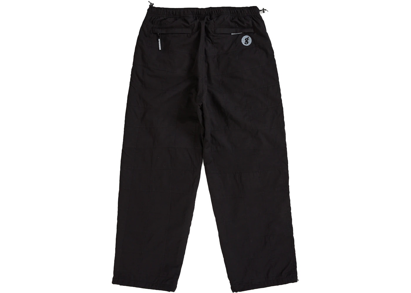 Supreme GOODENOUGH Patchwork Full Zip Track Pant Black - 3