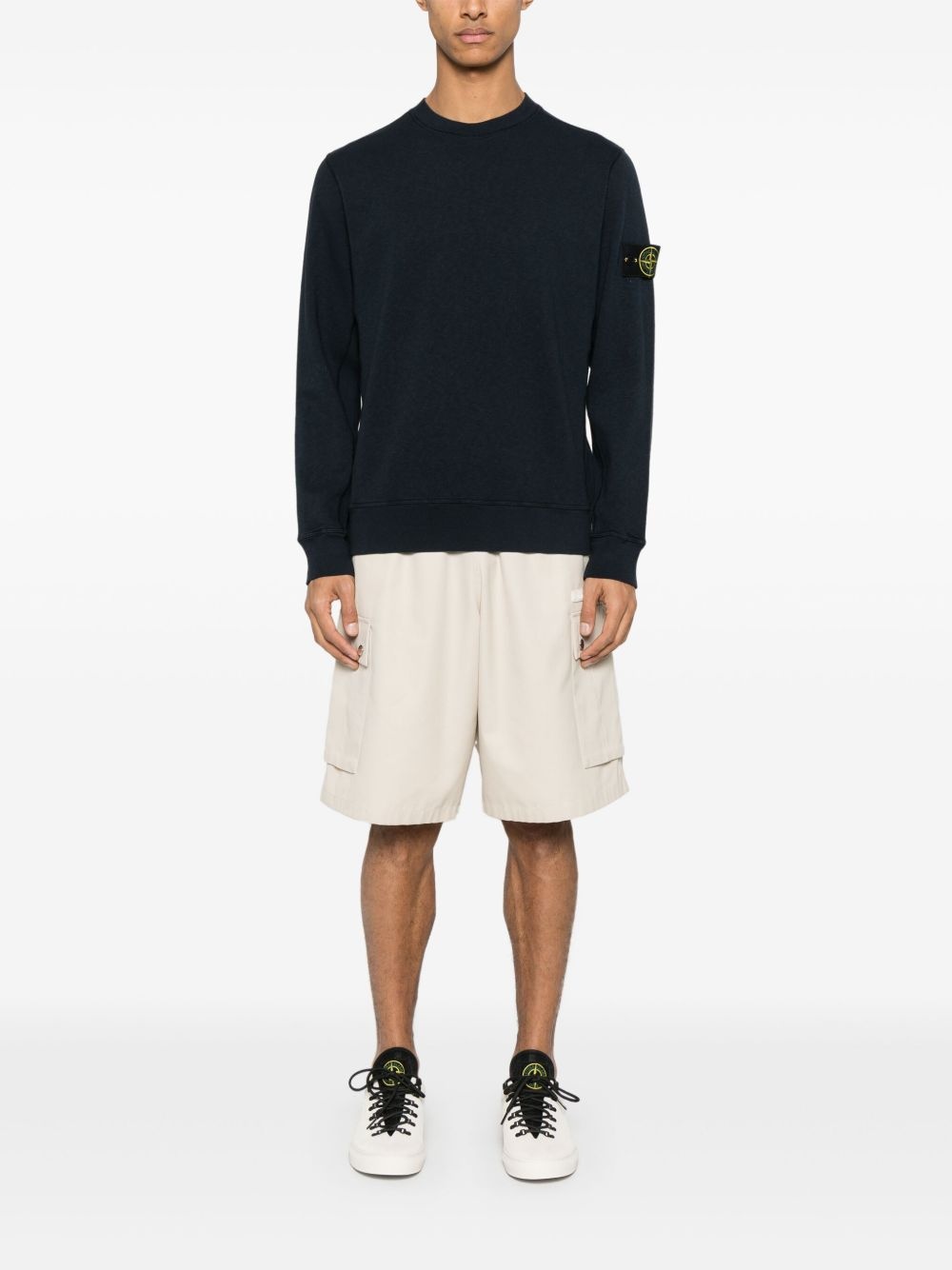 Compass-badge sweatshirt - 2
