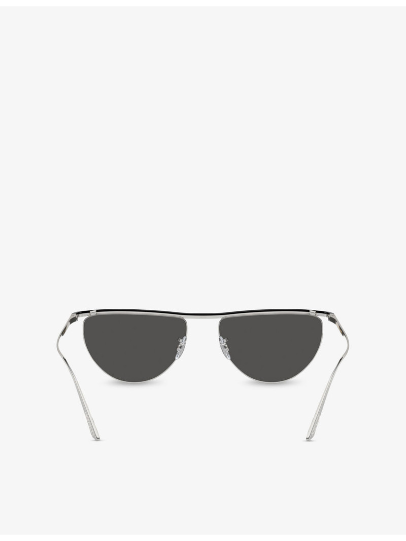 OV1342S 1984C Round-Frame Metal Sunglasses 3