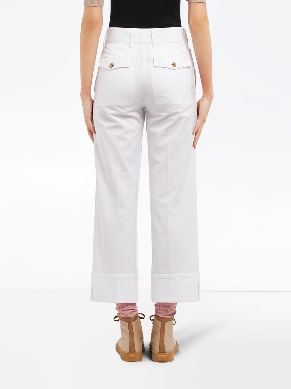 wide-leg trousers - 4