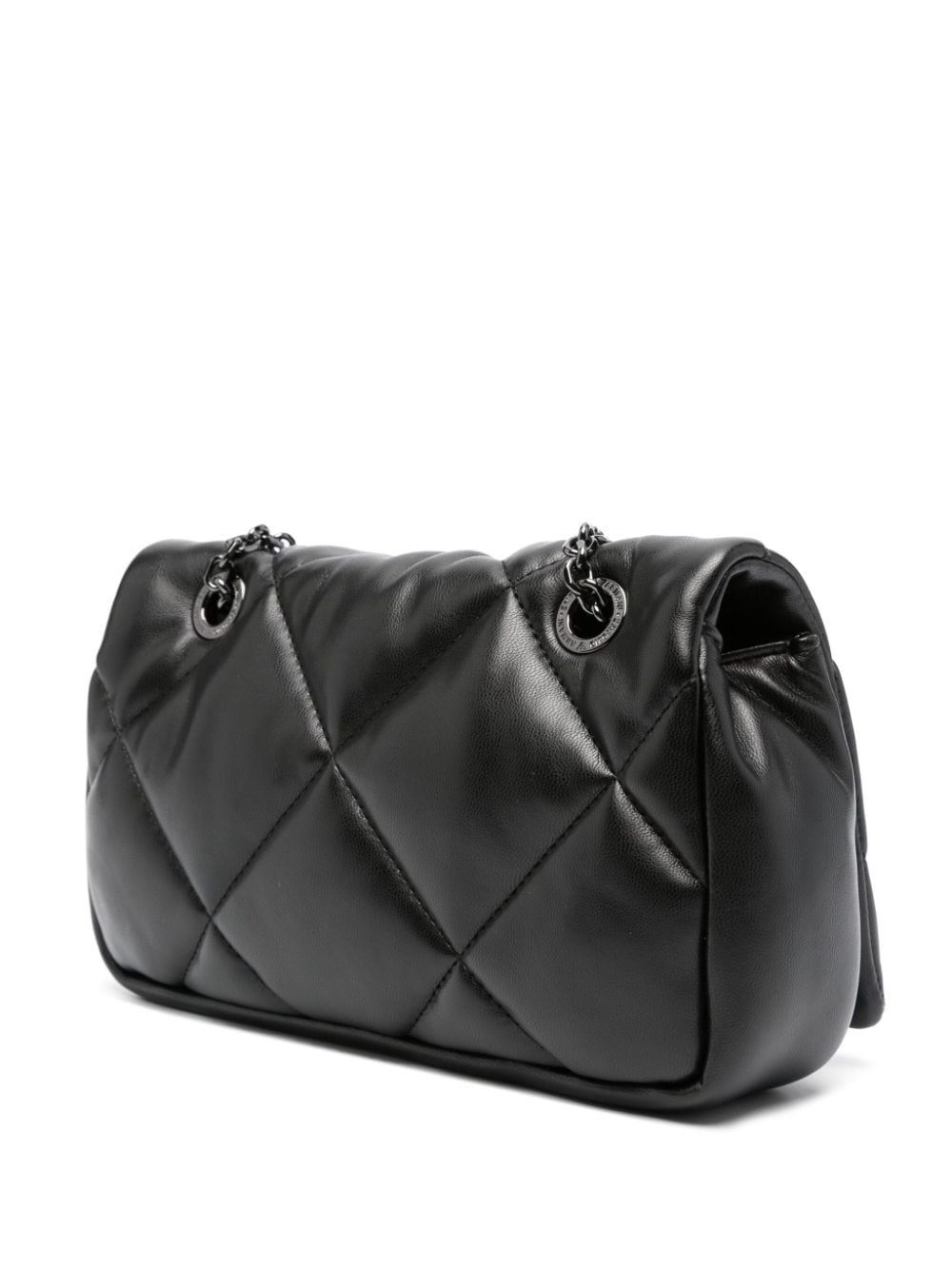 quilted faux-leather shoulder bag - 3