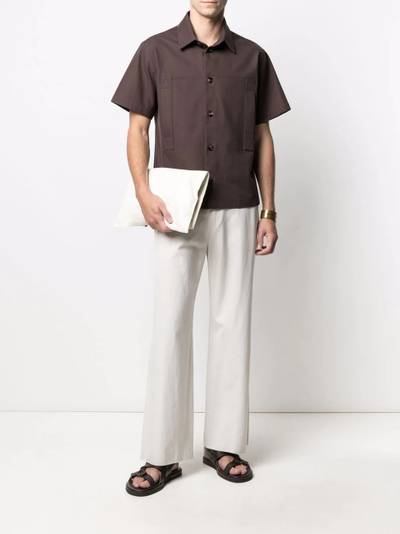 Bottega Veneta slit-pocket short-sleeve shirt outlook